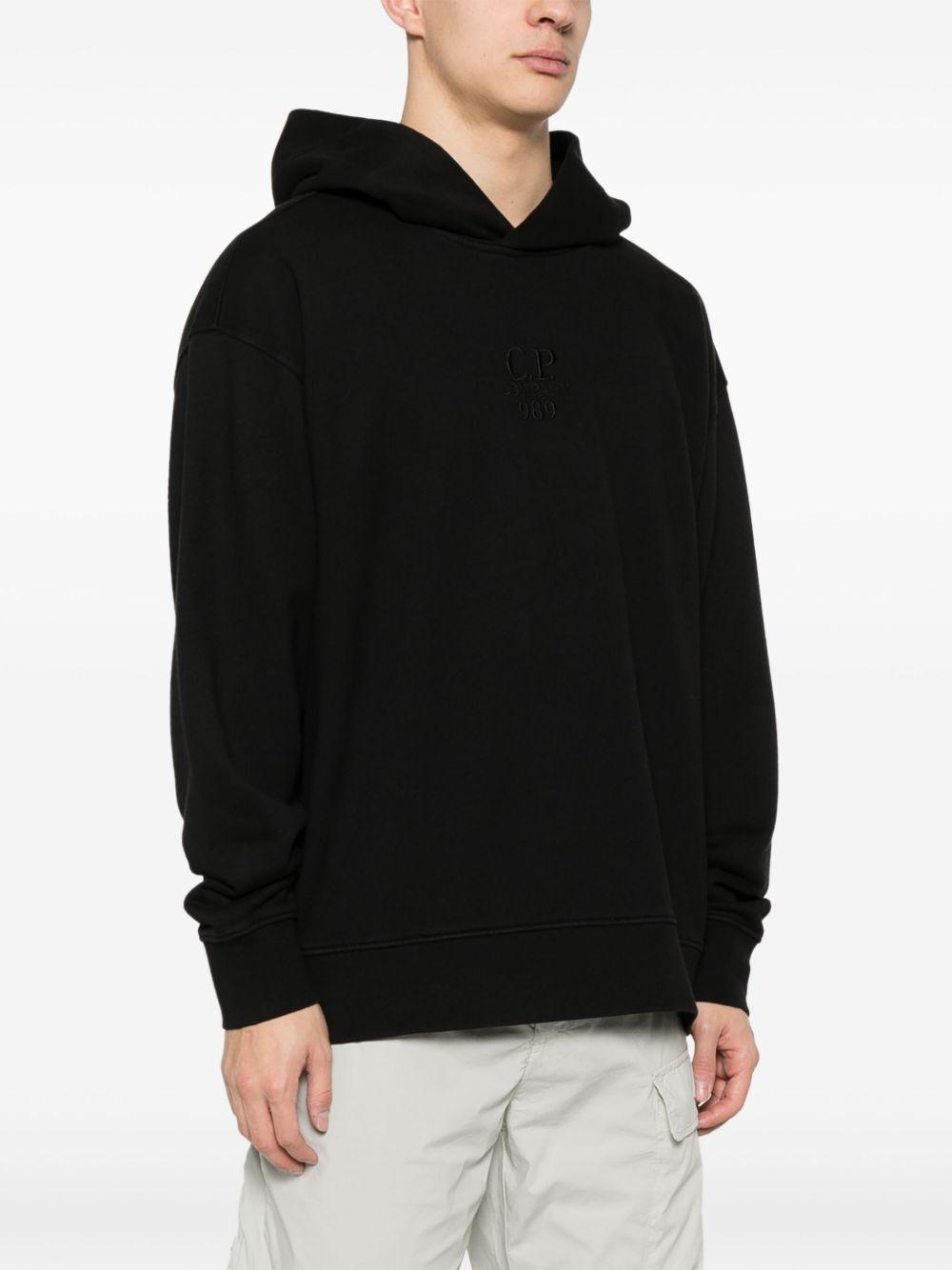 Diagonal Fleece hoodie  Product Image