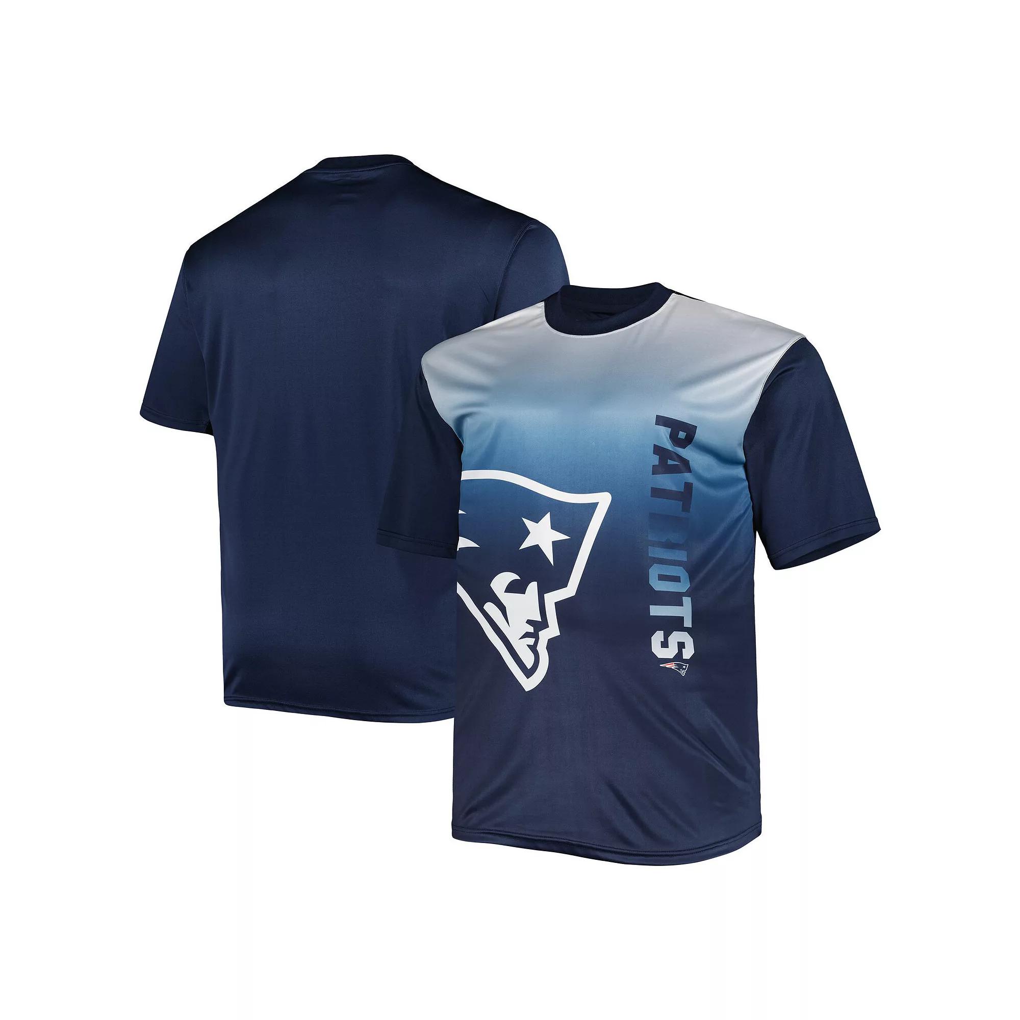 Mens Fanatics Branded New England Patriots Big & Tall T-Shirt Blue Product Image