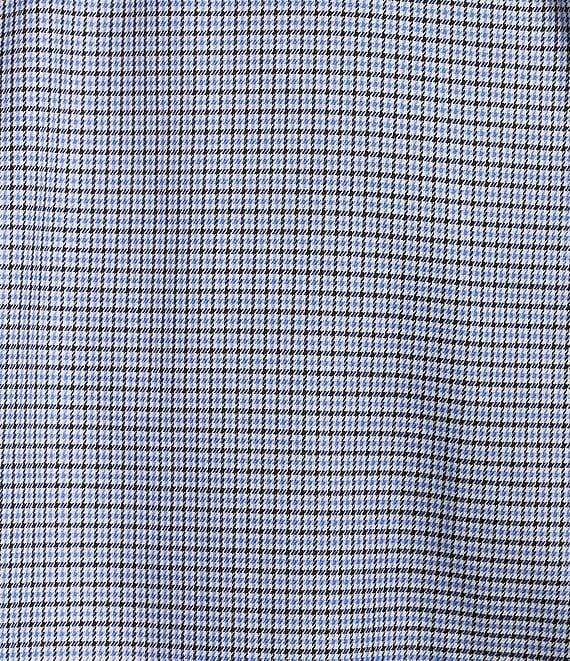 Hart Schaffner Marx State Street Essentials Long Sleeve Spread Collar Non-Iron Houndstooth Sport Shirt Product Image