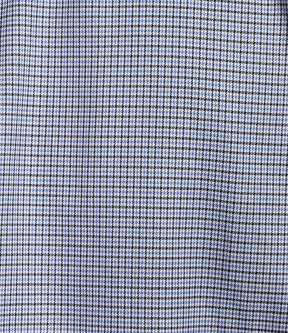 Hart Schaffner Marx State Street Essentials Long Sleeve Spread Collar Non-Iron Houndstooth Sport Shirt Product Image