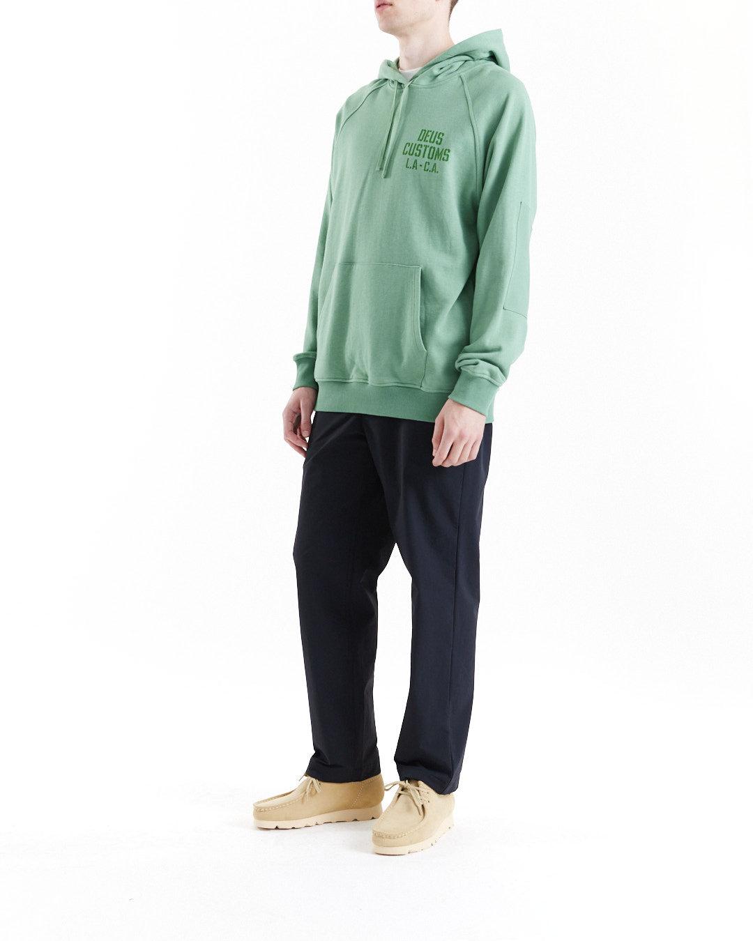 Quay Hoodie - Shale Green Product Image