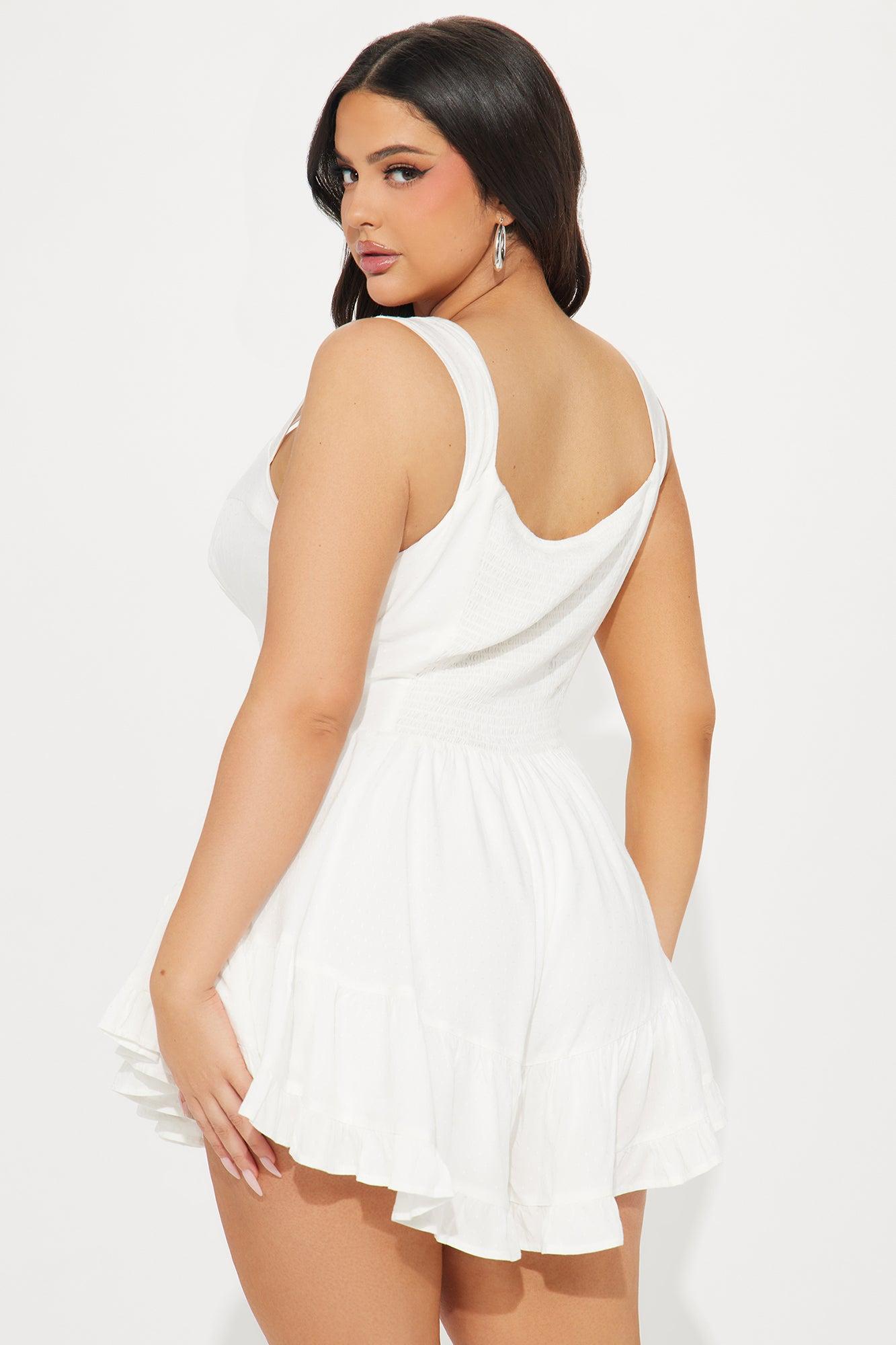 Beach Cottage Romper - Ivory Product Image