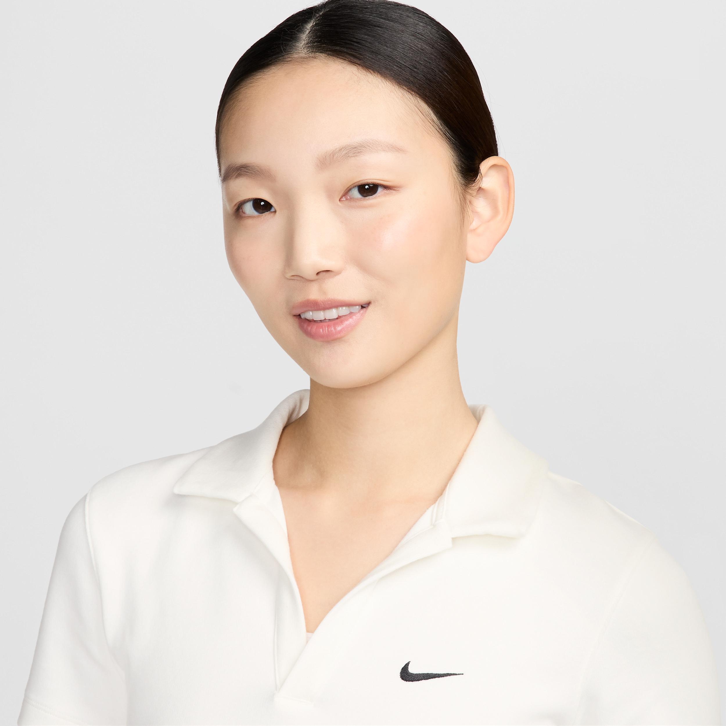 Women's Nike Sportswear Essential Short-Sleeve Polo Top Product Image