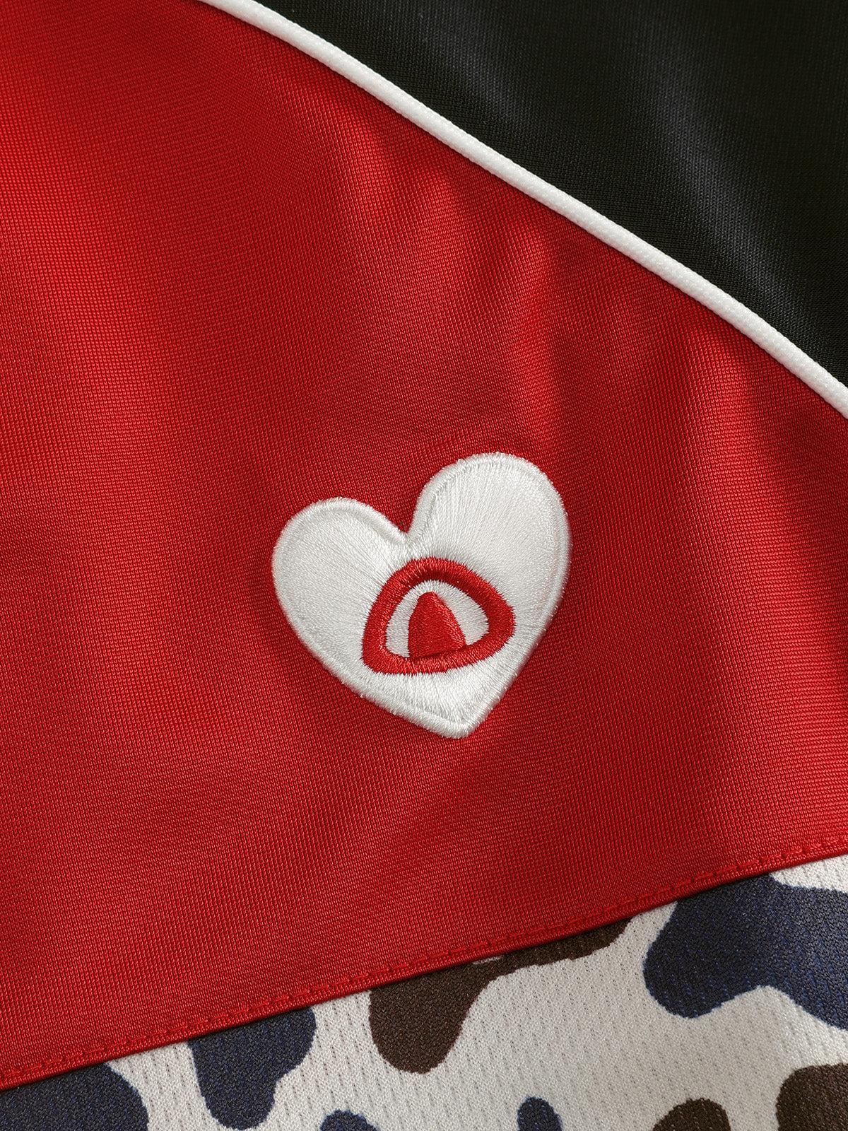 Aelfric Eden Camouflage Patchwork Mesh Tee Product Image