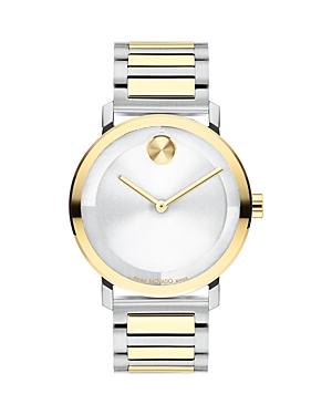 Movado Bold Mens Evolution 2.0 Quartz Analog Gold Mesh Bracelet Watch Product Image