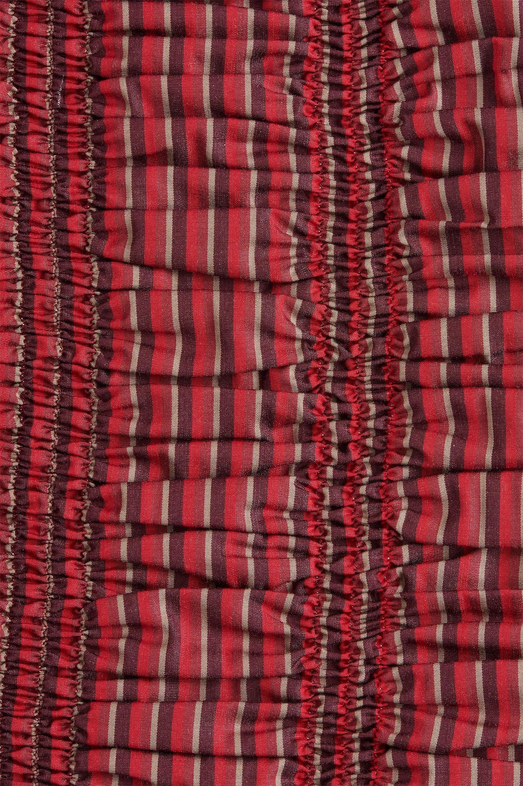 Jilliane Top Wine Stripe - Final Sale Product Image
