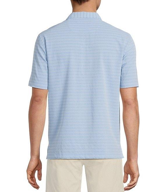 Tommy Bahama IslandZone Bahama Coast Scala Stripe Short Sleeve Polo Shirt Product Image