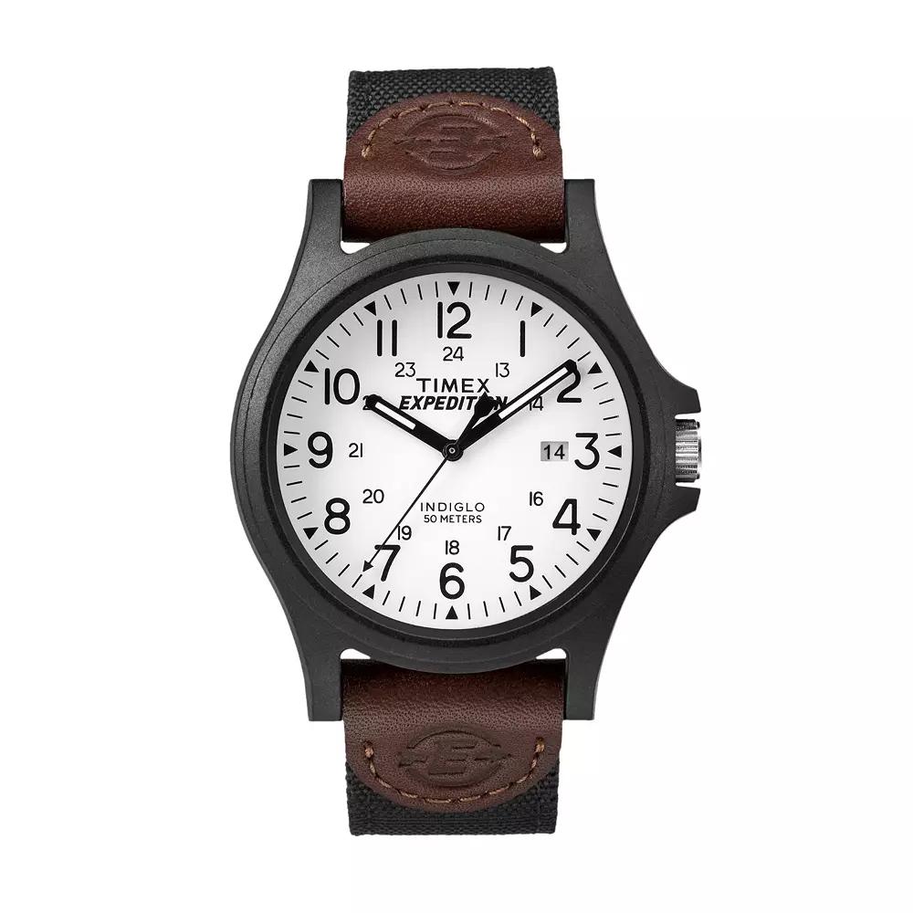 Timex® Men's Expedition Acadia Watch - TW4B08200JT, Size: Large, Brown Product Image