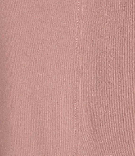 N by Natori Knit Short Sleeve Scoop Neck Lounge Top Product Image