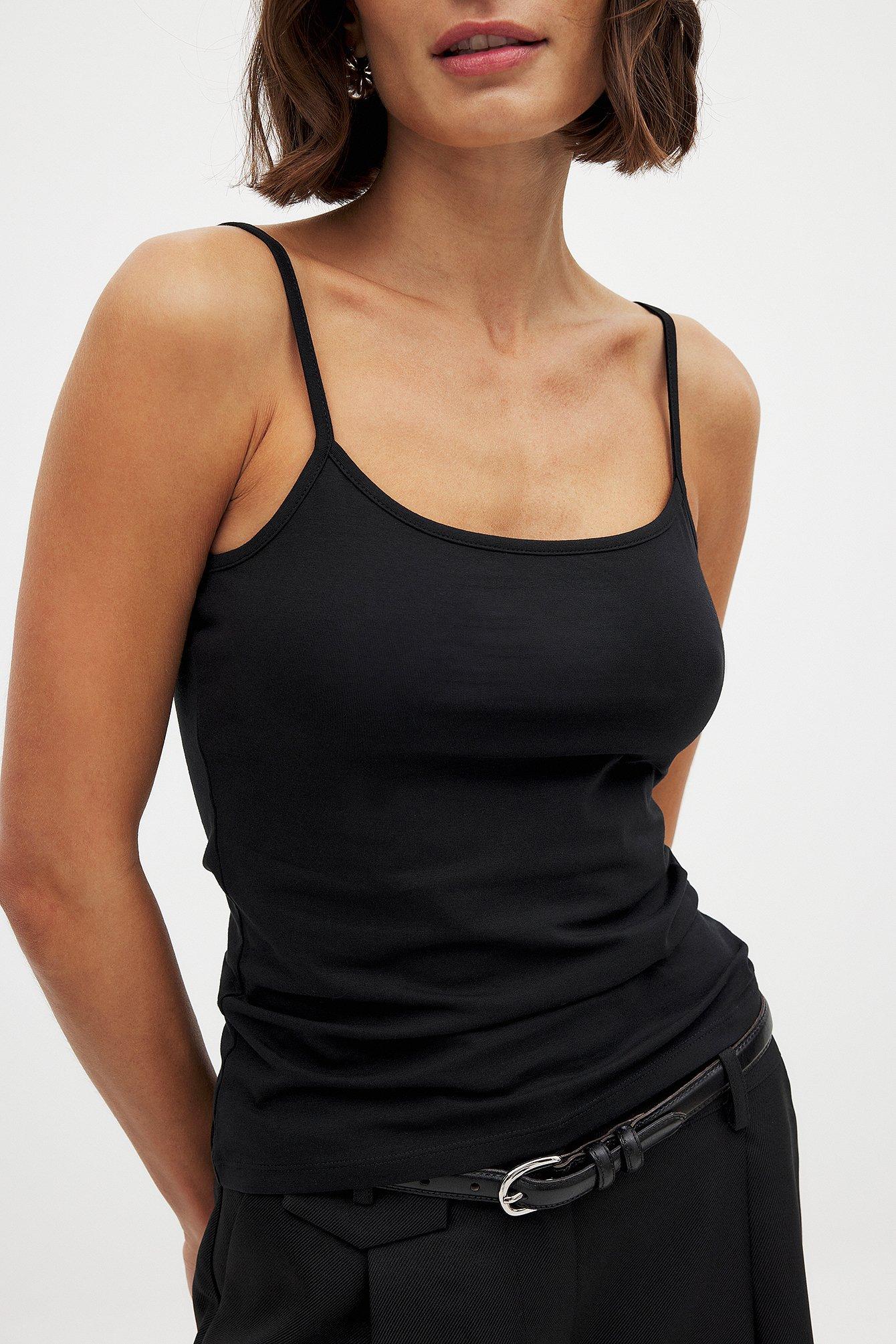 Thin Basic Strap Singlet Product Image