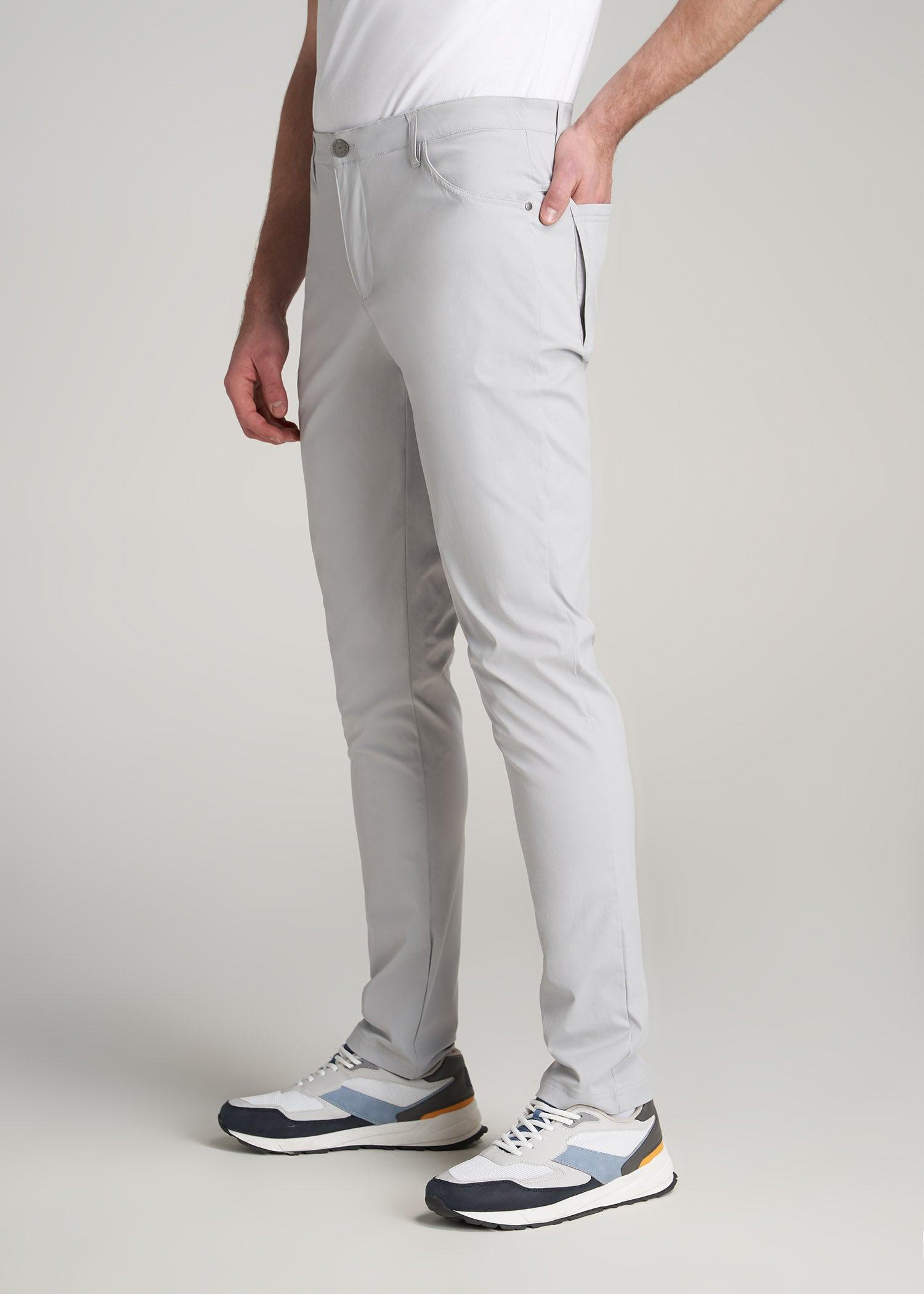TAPERED-FIT Traveler Pants for Tall Men in Tan Male Product Image