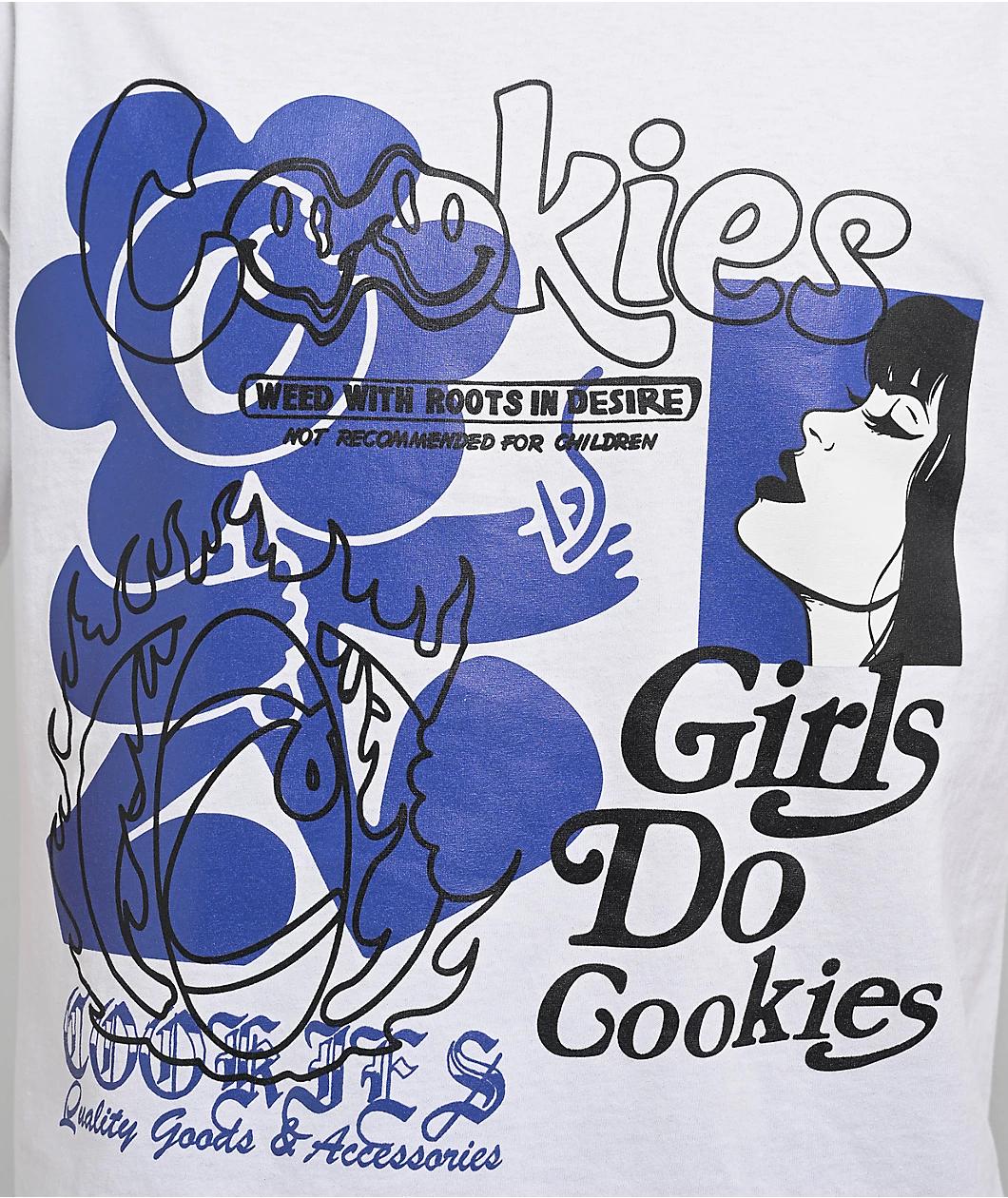 Cookies Florist White T-Shirt Product Image