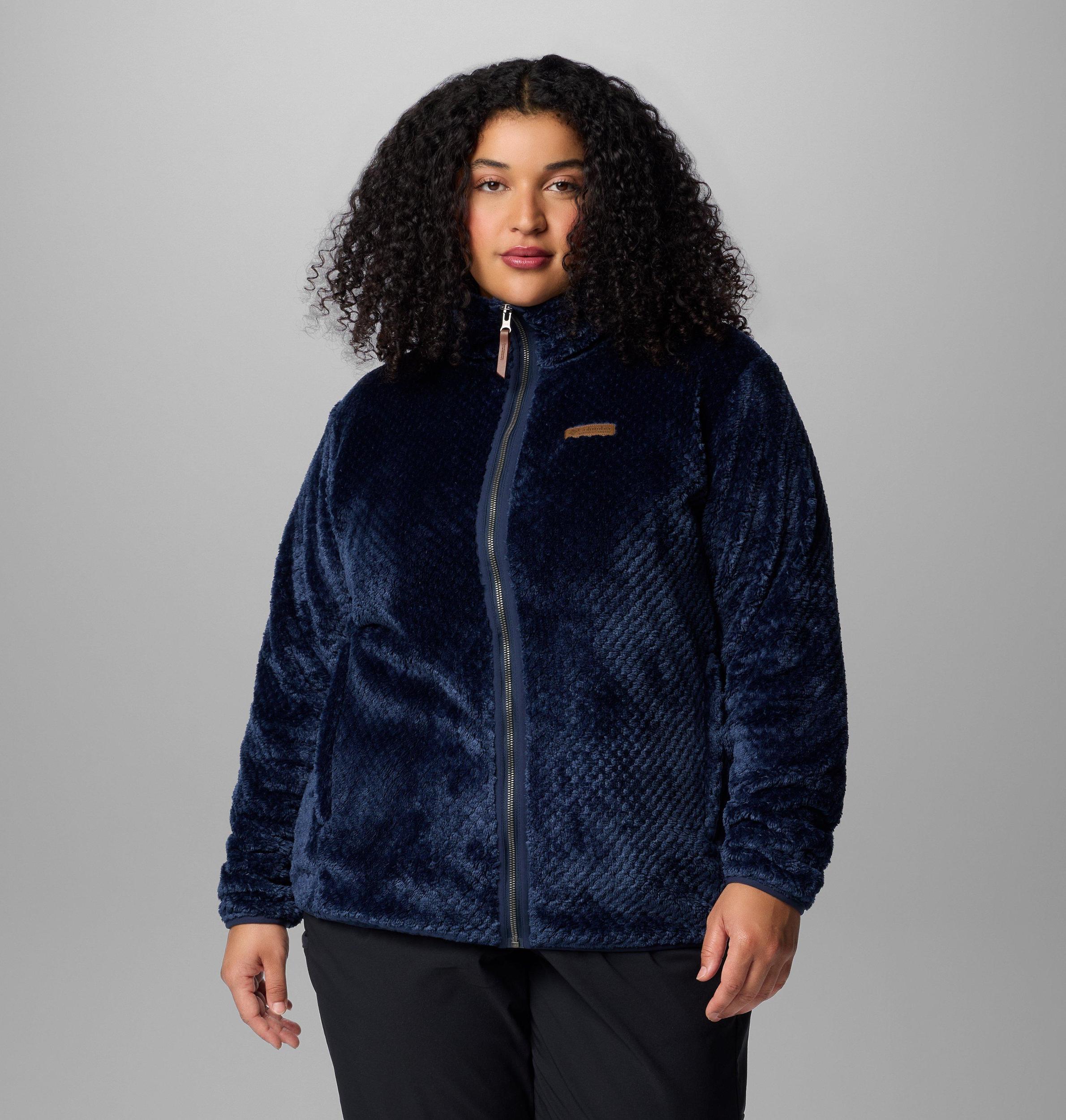 Columbia Womens Fire Side II Sherpa Full Zip Fleece - Plus Size- Product Image