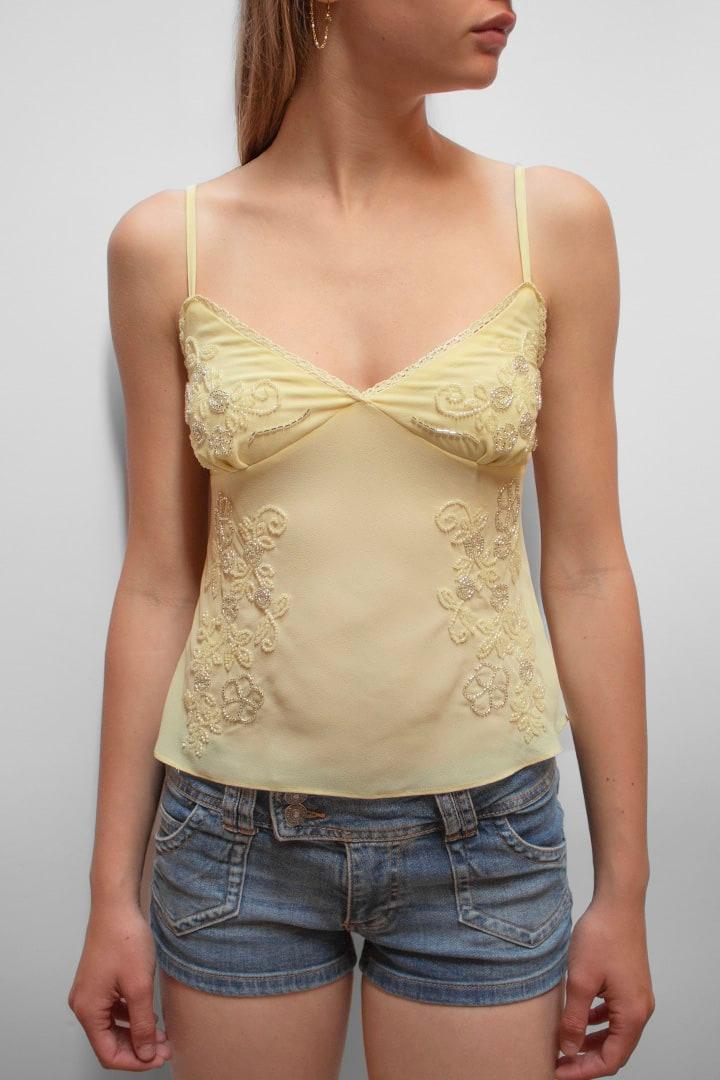 Beaded tank top Product Image
