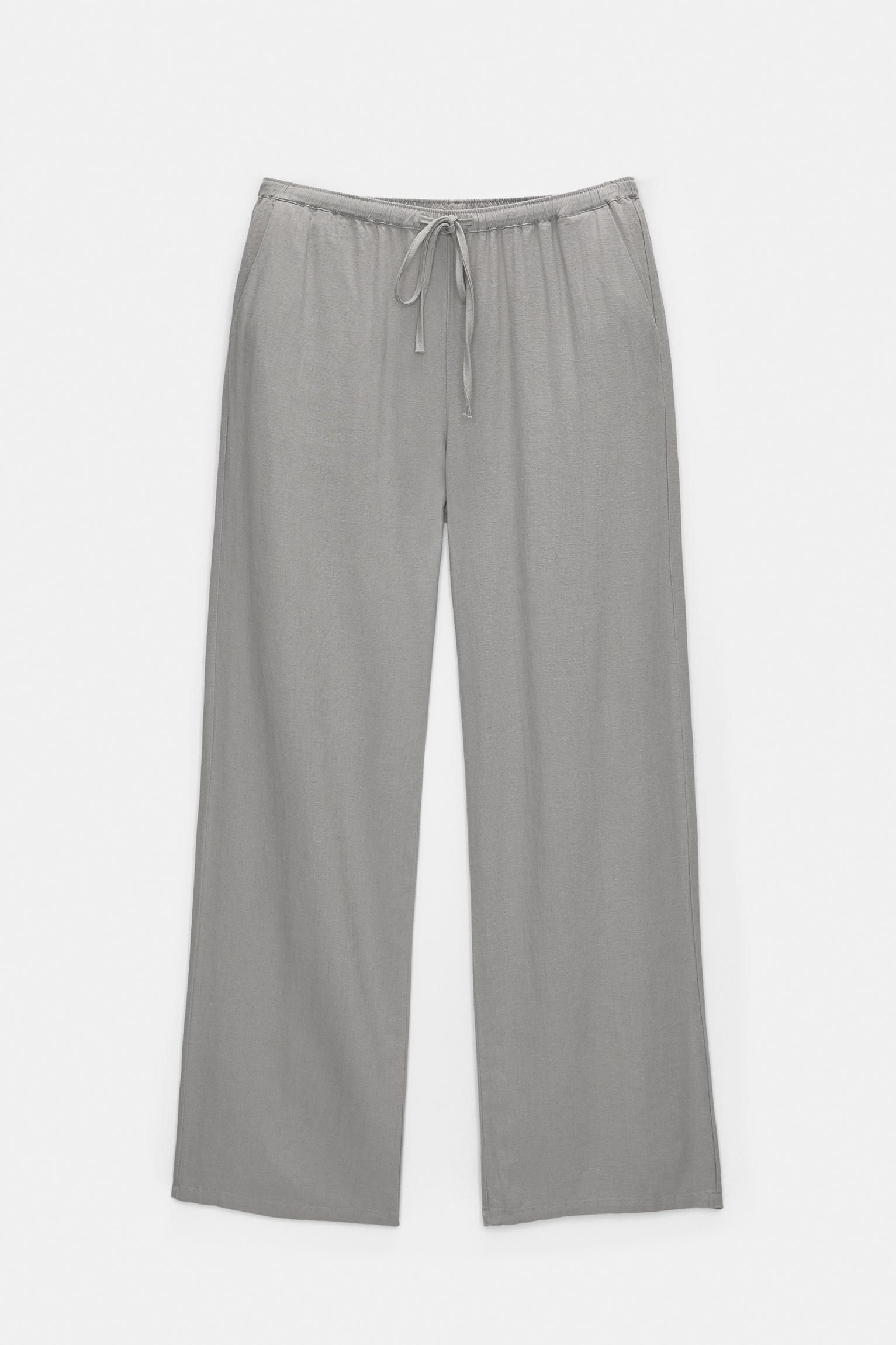 Linen blend sweatpants Product Image