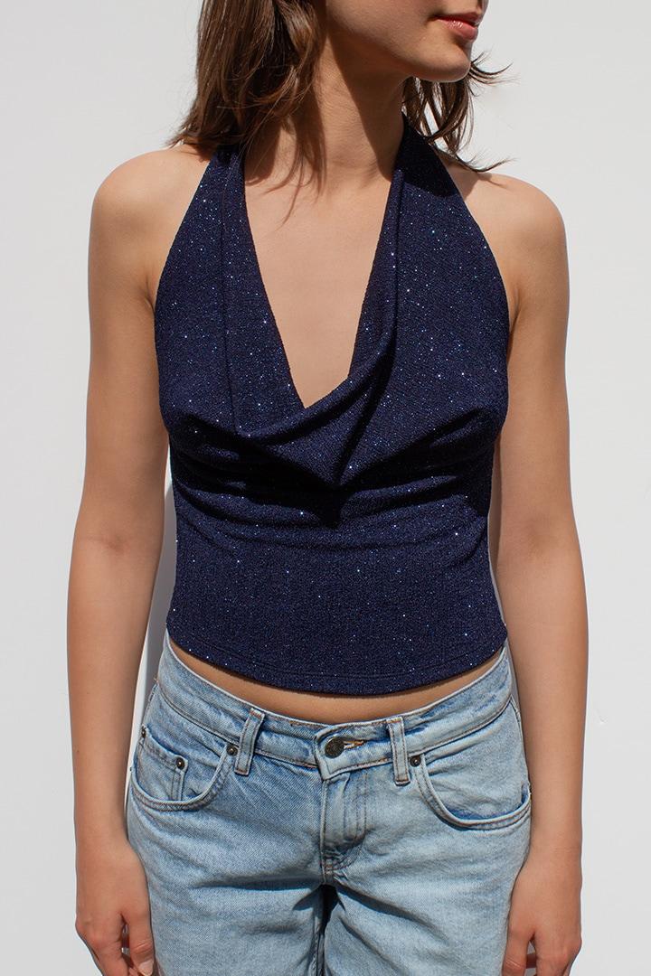 Cowl neck top Product Image