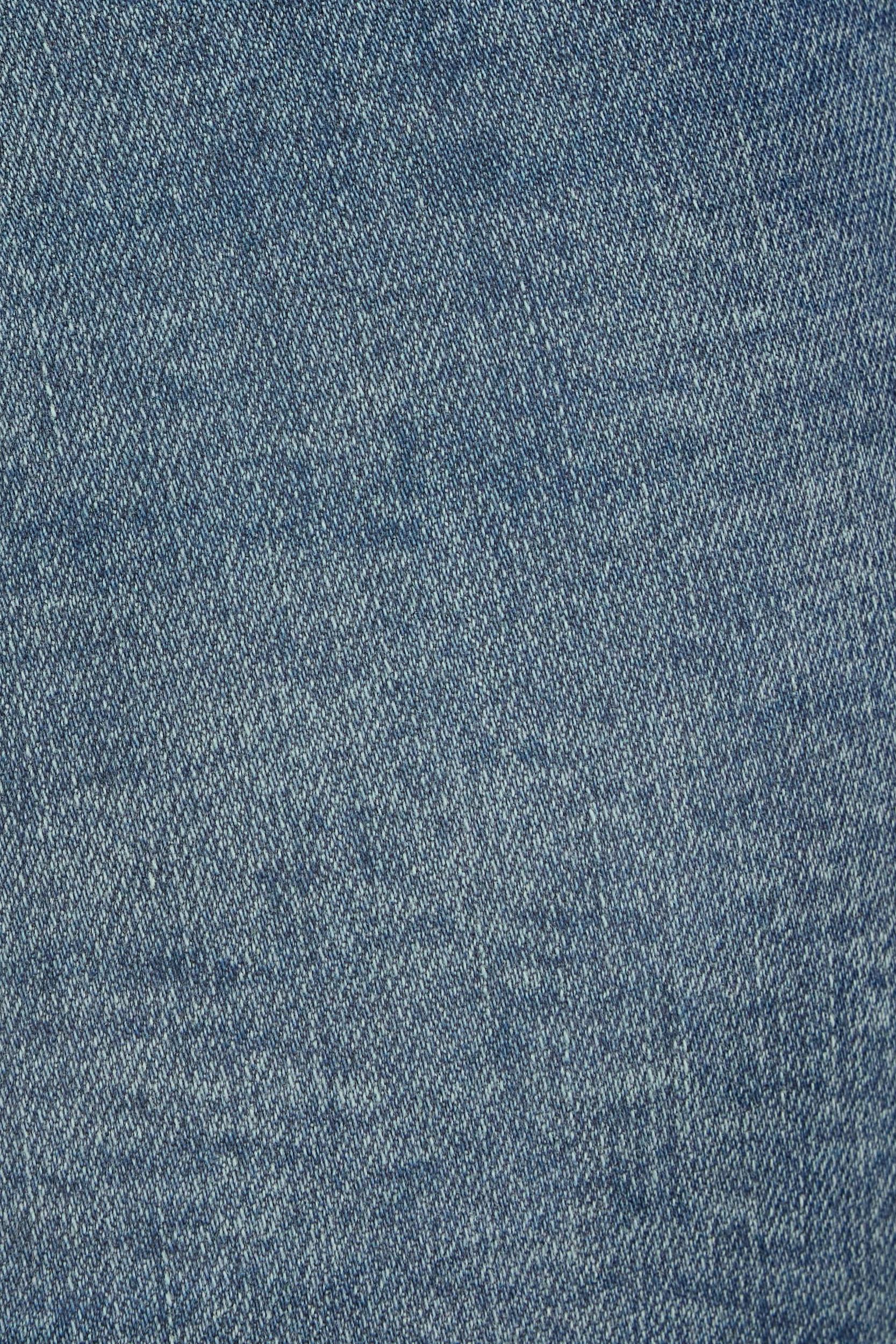 Low Rise Denim Micro Shorts Product Image