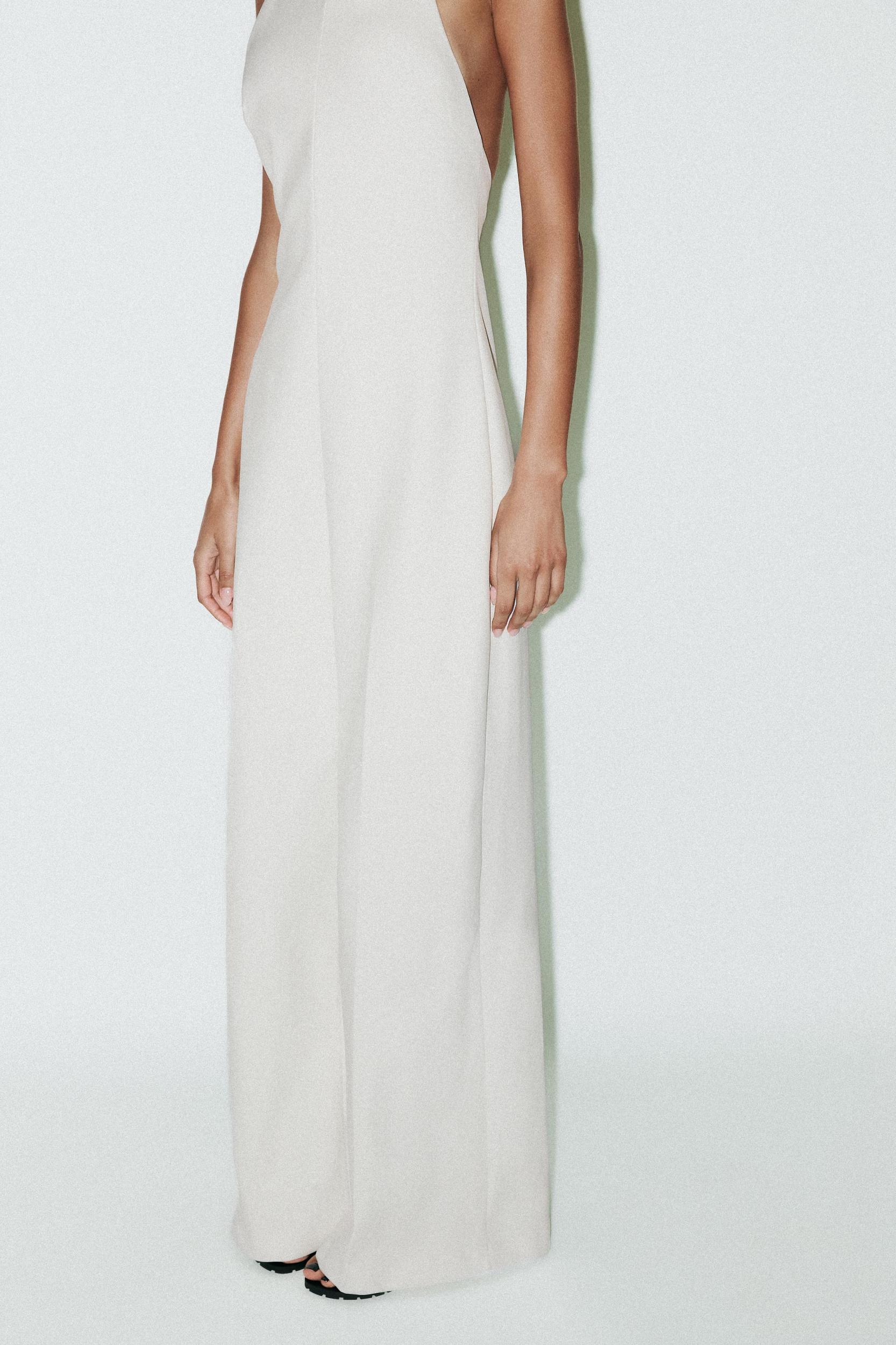 OPEN BACK LONG JUMPSUIT Product Image