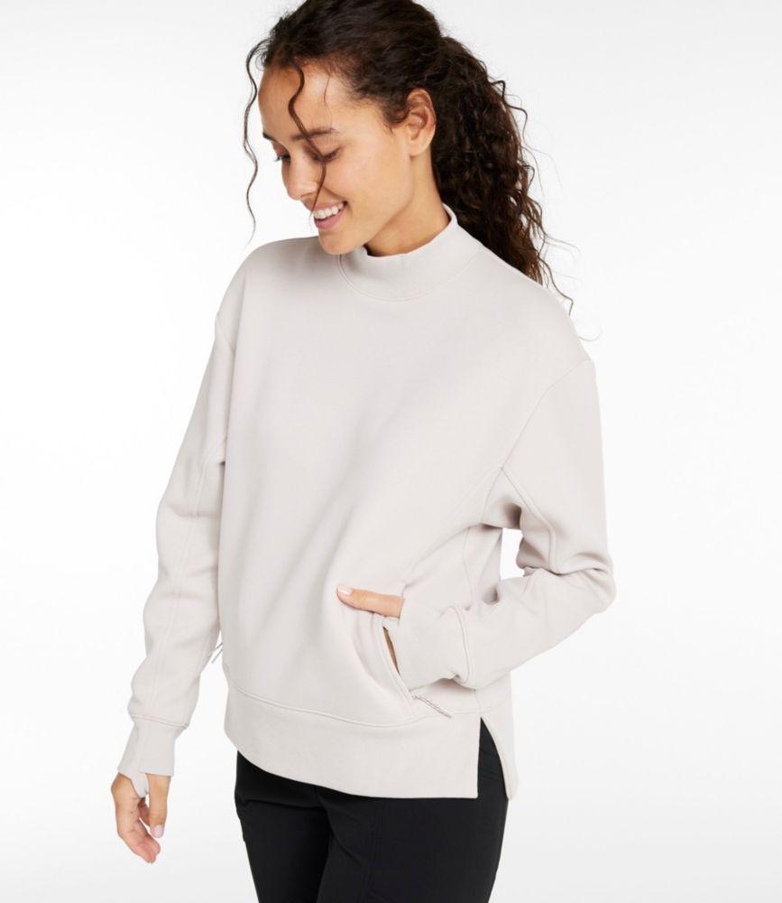 Women's Multisport Mockneck Pullover Sweatshirt Product Image