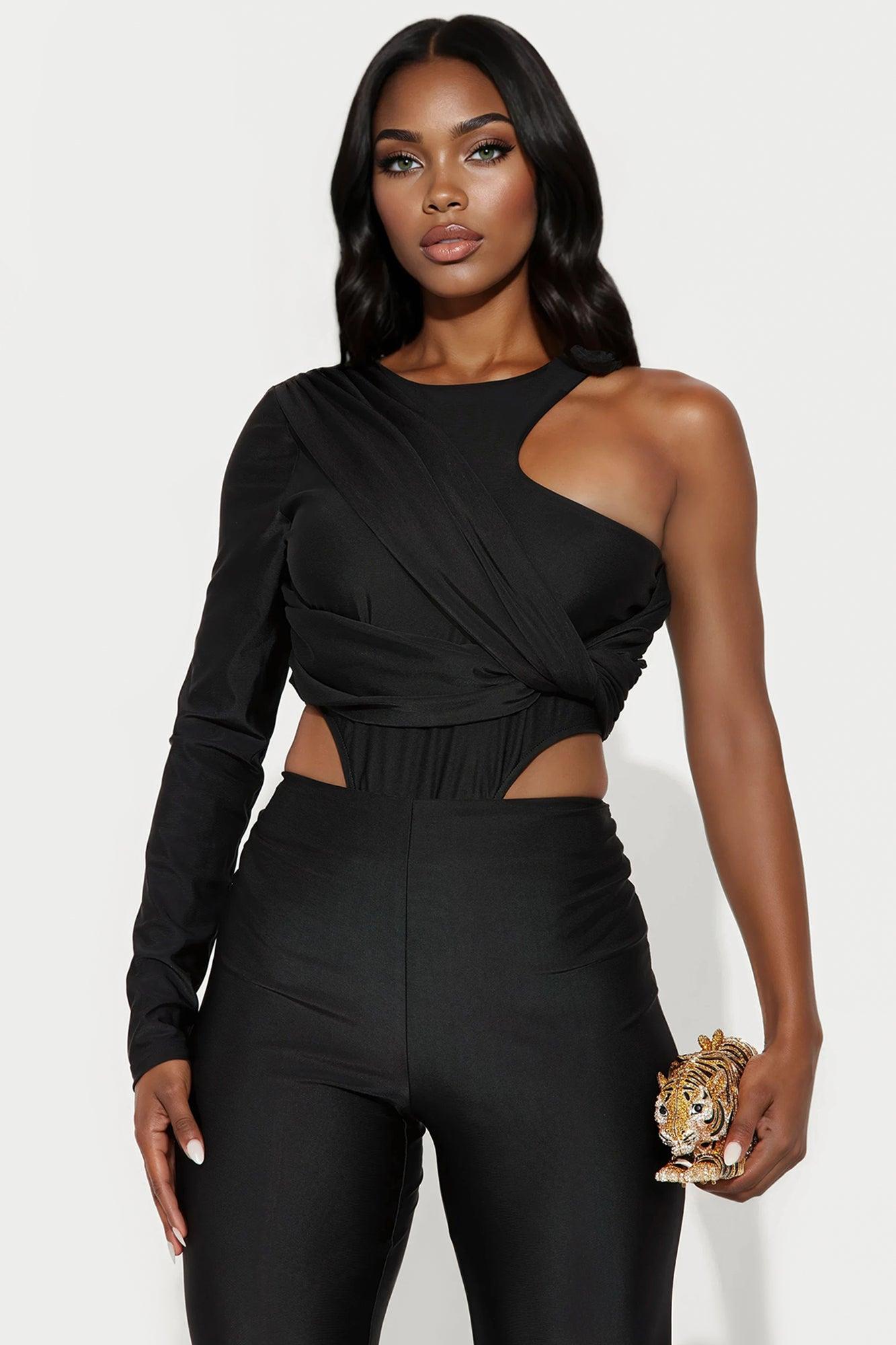 Barely There Pant set - Black Female Product Image