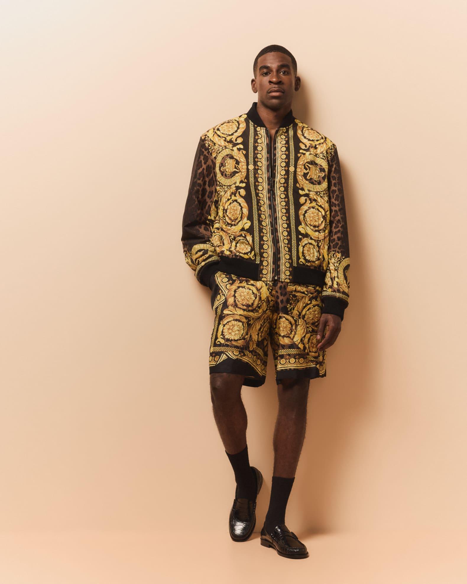 Men's Wild Barocco Bomber Jacket Product Image