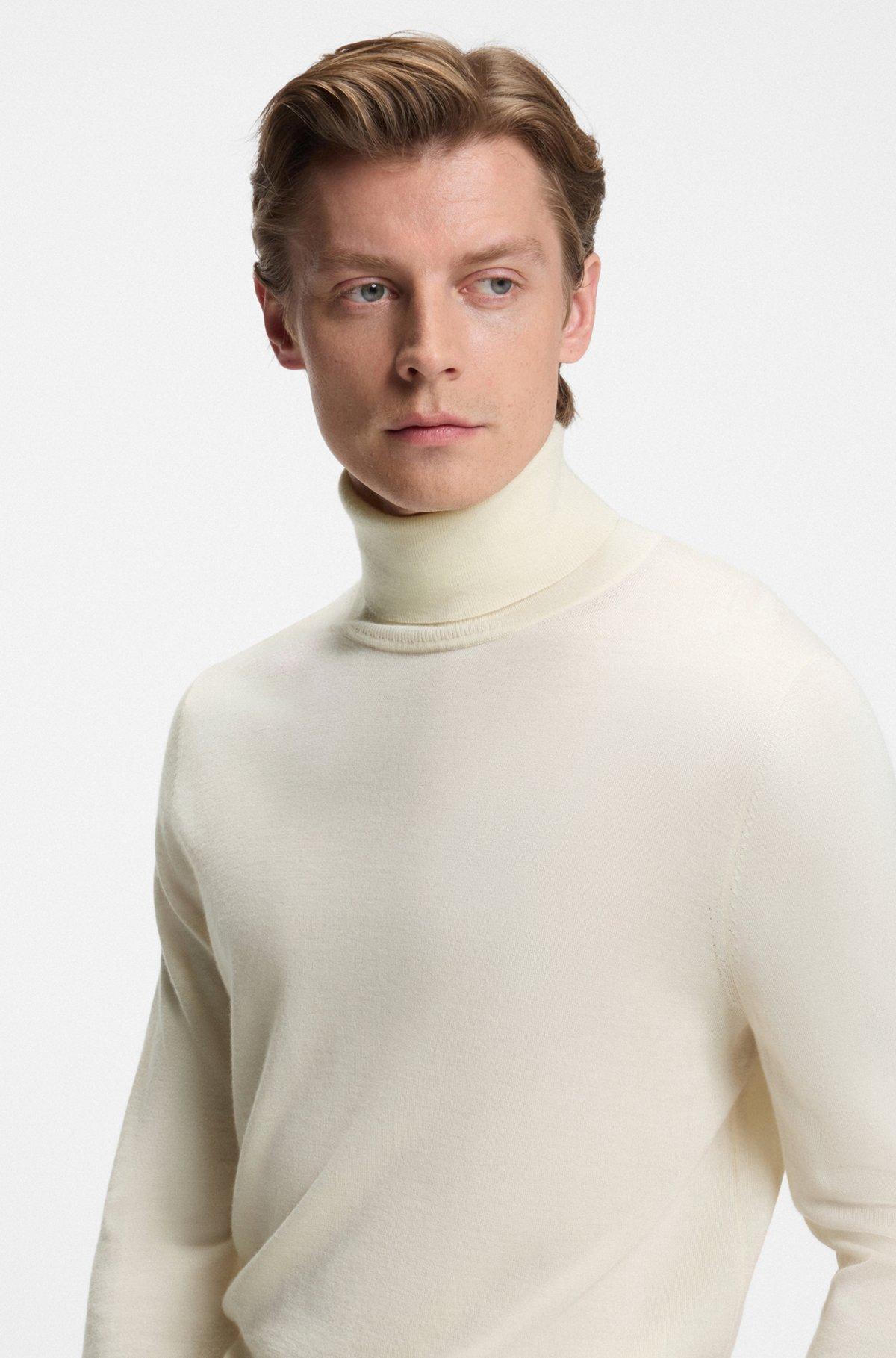 BECKHAM x BOSS rollneck sweater in cashmere Product Image