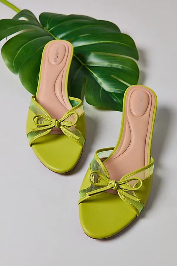 Urban Outfitters UO Poppy Kitten Heel Mule Womens at Urban Outfitters Product Image