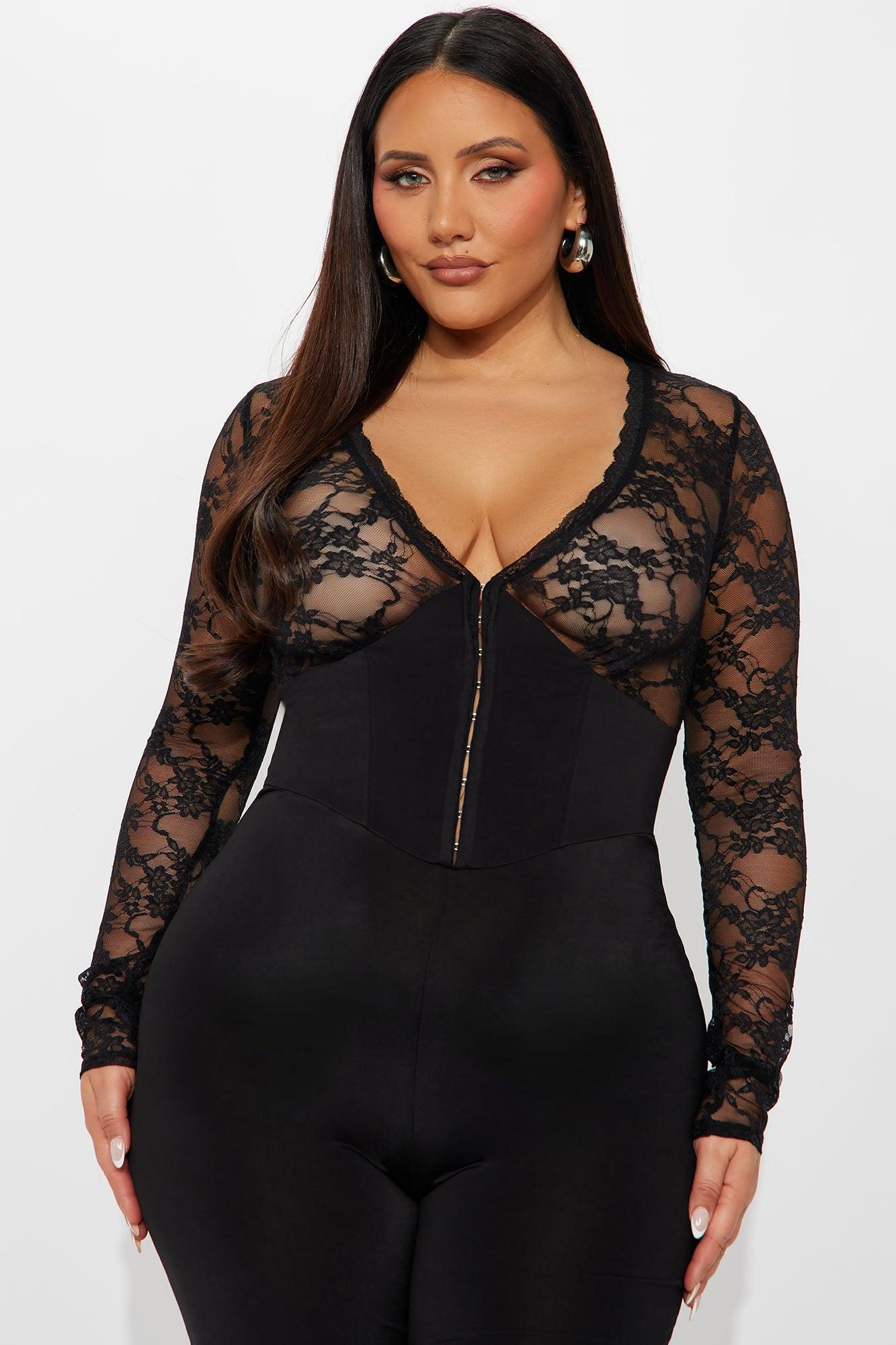 My Favorite Flare Jumpsuit - Black Female Product Image