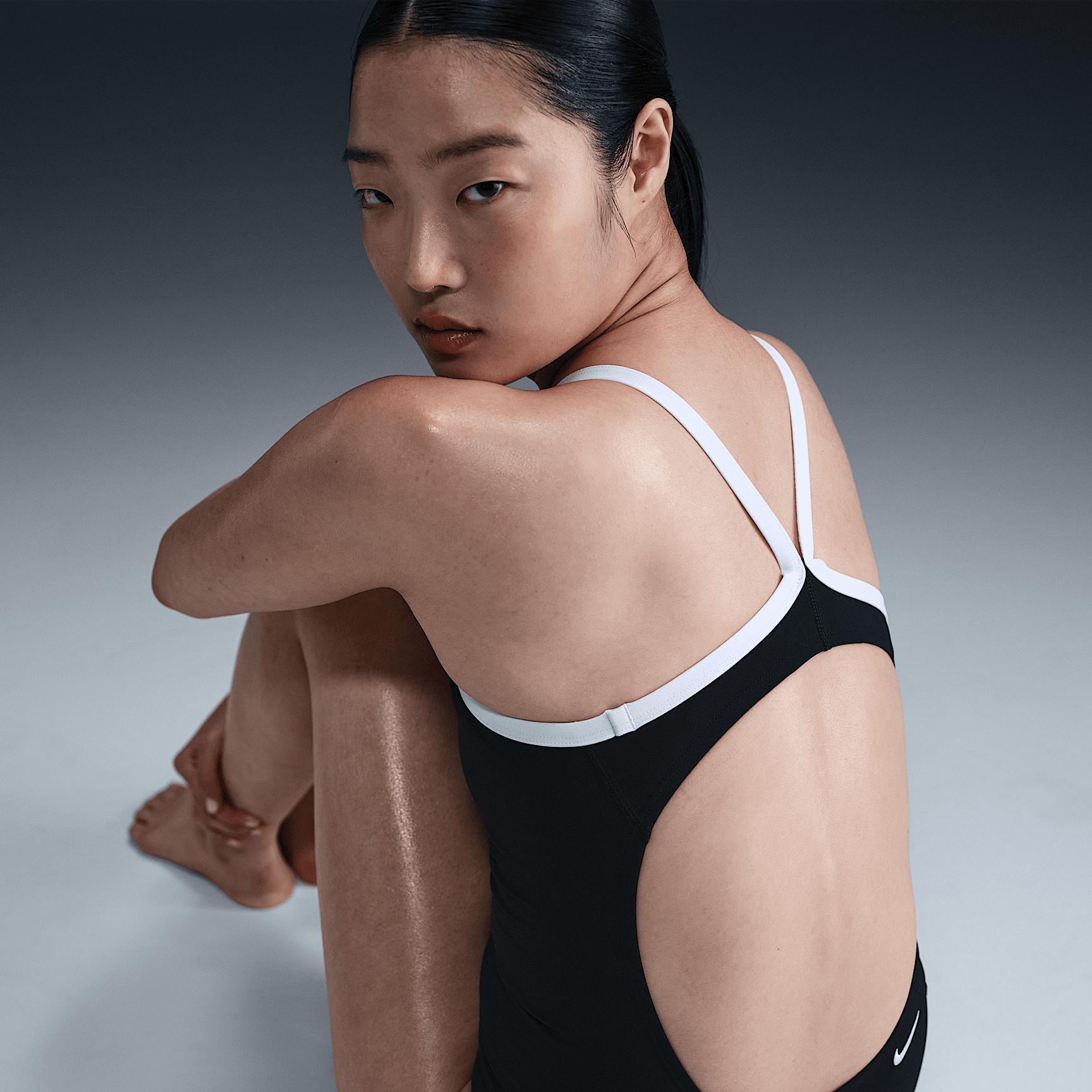 Nike Swim HydraStrong Women's Racerback Low-Leg One-Piece Product Image