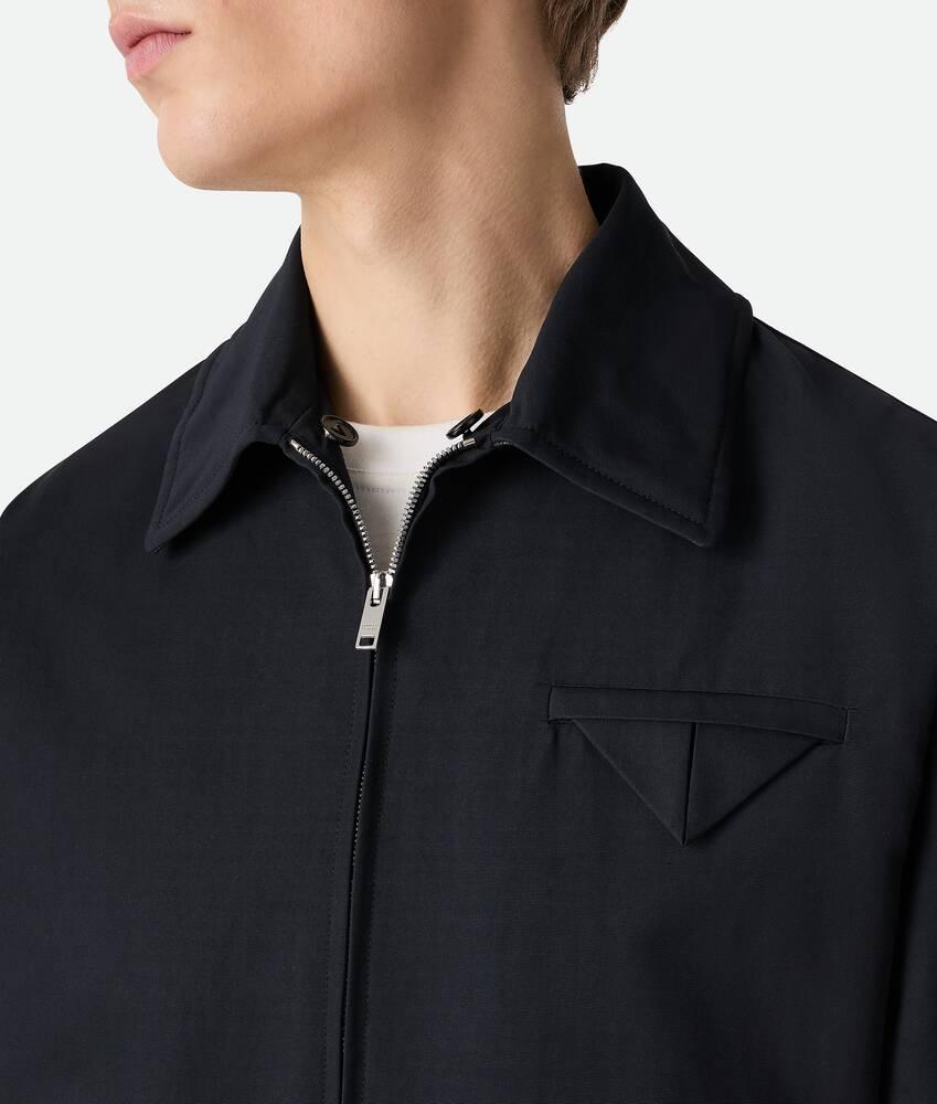 Men's Tech Cotton Blouson in Midnight blue Product Image