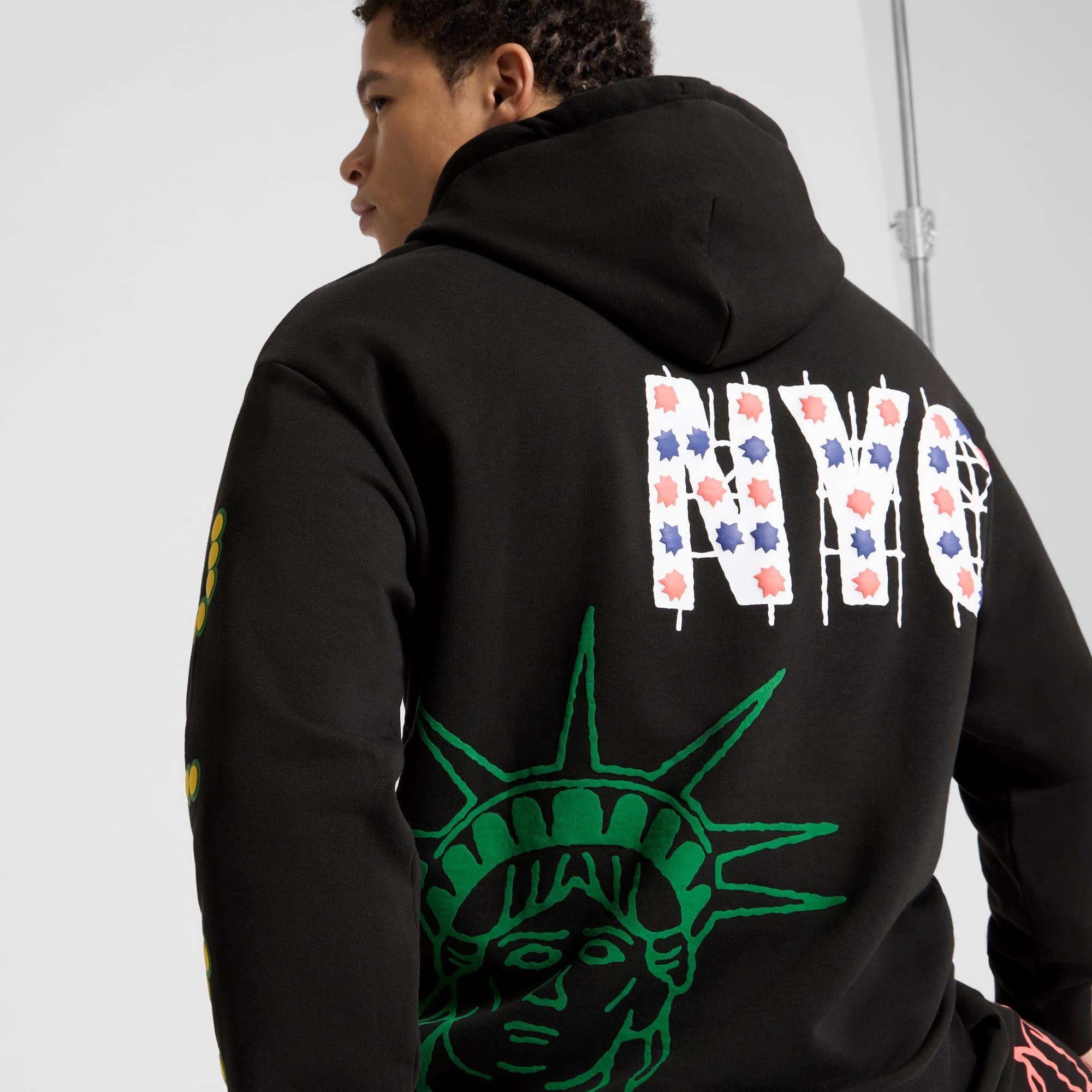 Wardrobe Essentials Bright Lights NYC Flagship Men's Hoodie Product Image