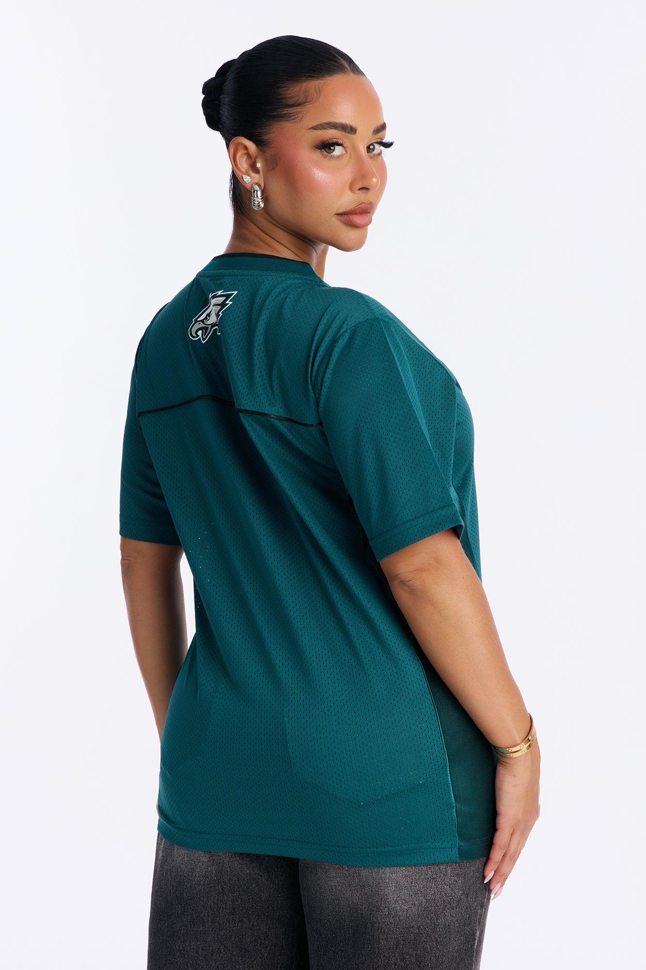 NFL Philadelphia Eagles Legacy Top - Green Female Product Image