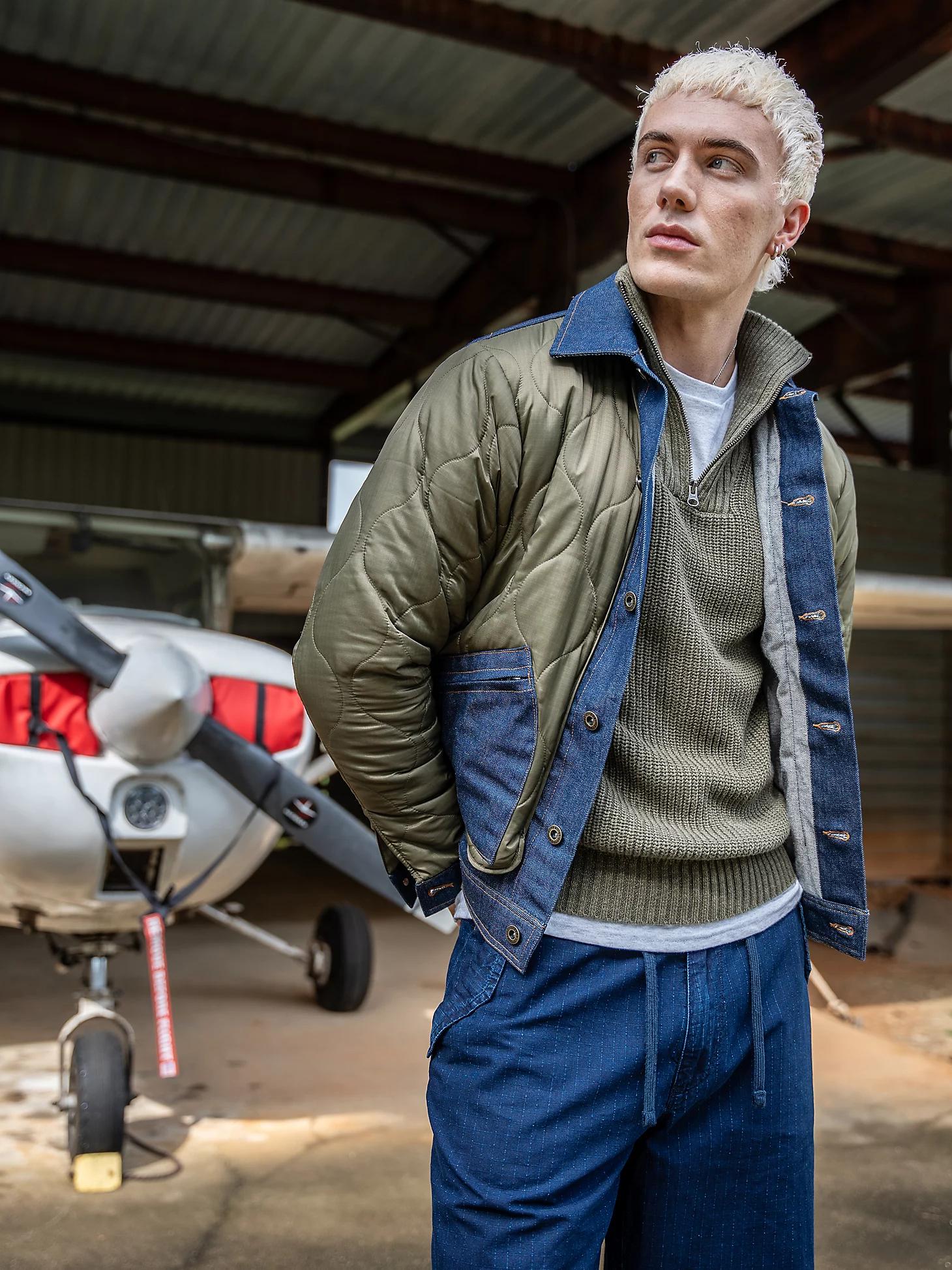 Men's Alpha x Lee® Quilted Jacket | Men's Jackets & Outerwear | Lee® Product Image
