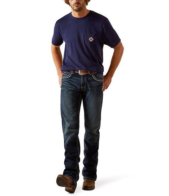 Ariat Southwestern Pocket Short Sleeve Graphic T-Shirt Product Image