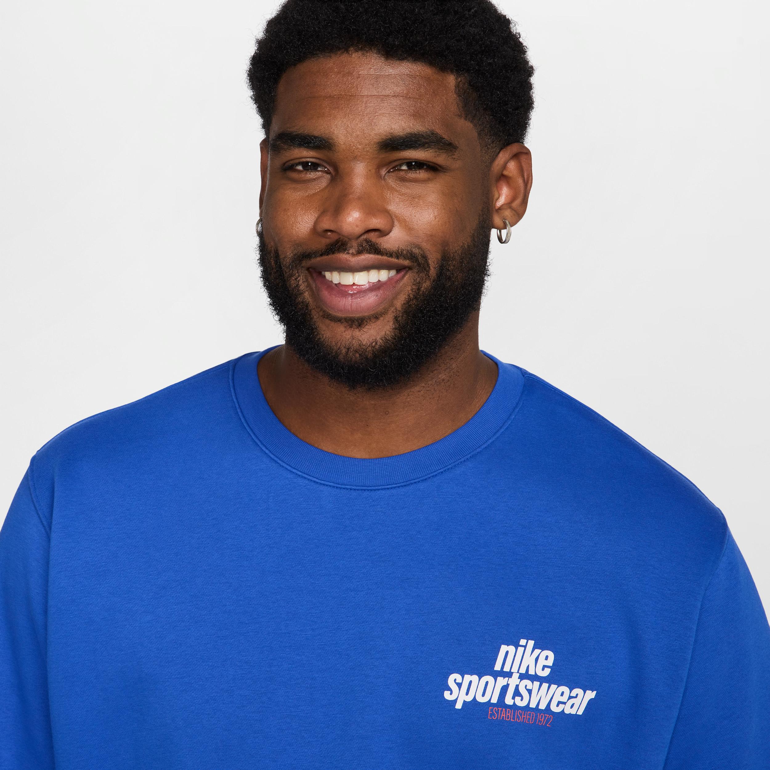 Nike Mens Club Fleece Crew | HJ2173-480 Product Image