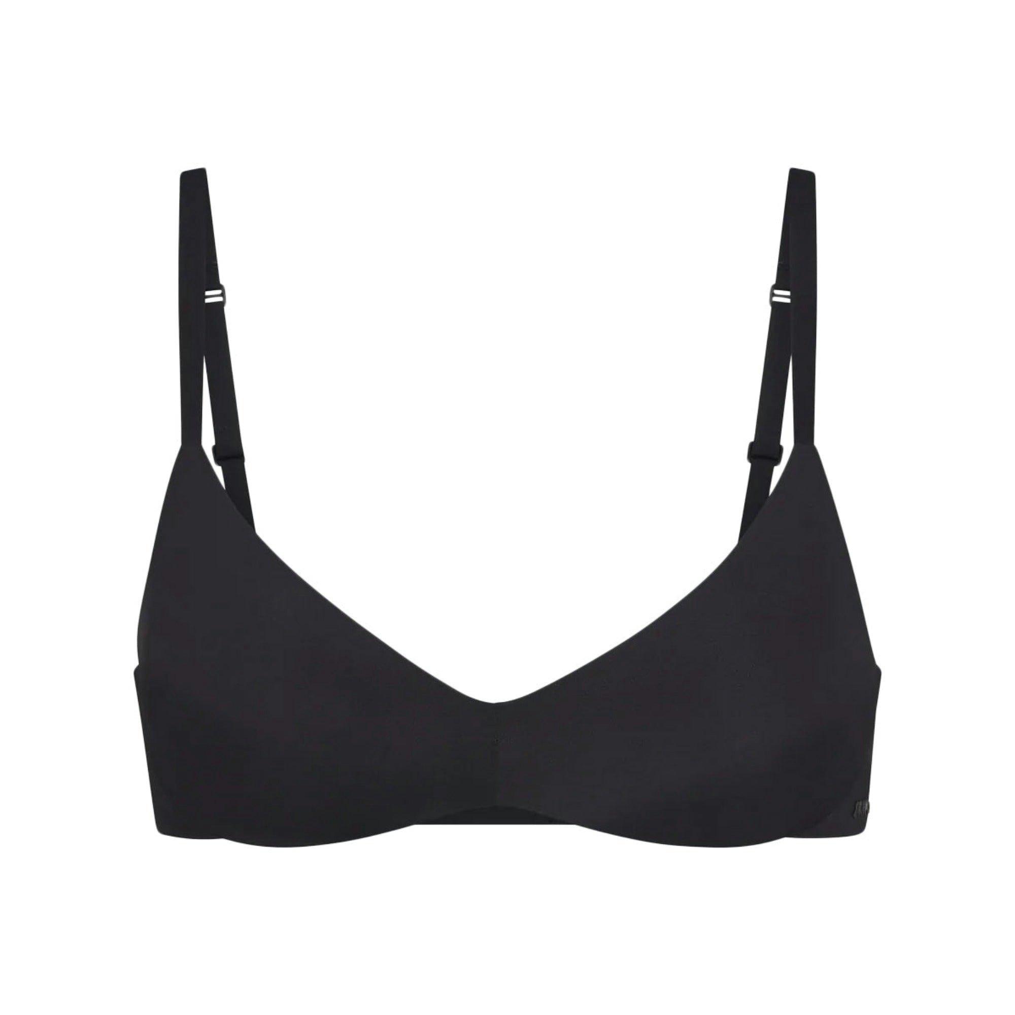 WIRELESS FORM PUSH-UP PLUNGE BRA | ONYX Product Image