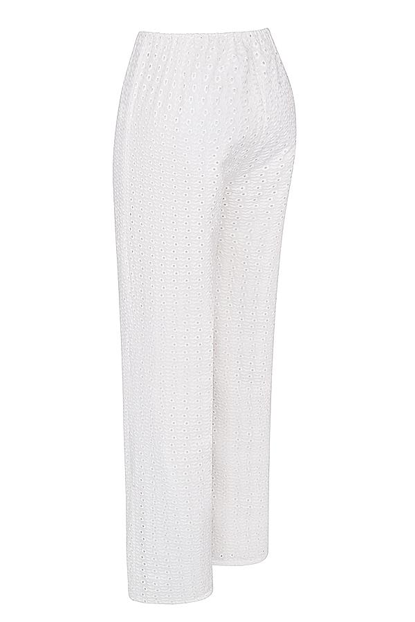 Frankie  white broderie anglais trousers Product Image