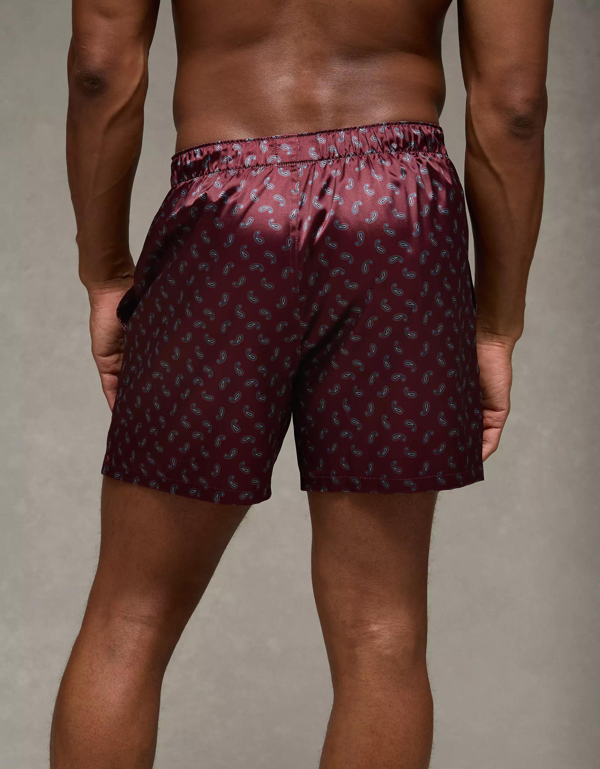 AEO Men's Satin Pocket Boxer Short Product Image