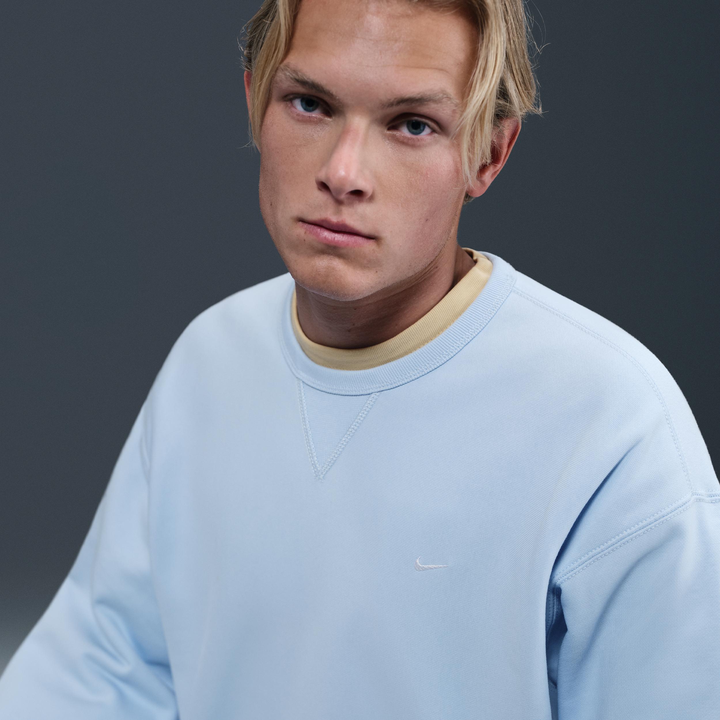 Nike Mens Solo Swoosh Fleece Crew | HV1086-441 Product Image