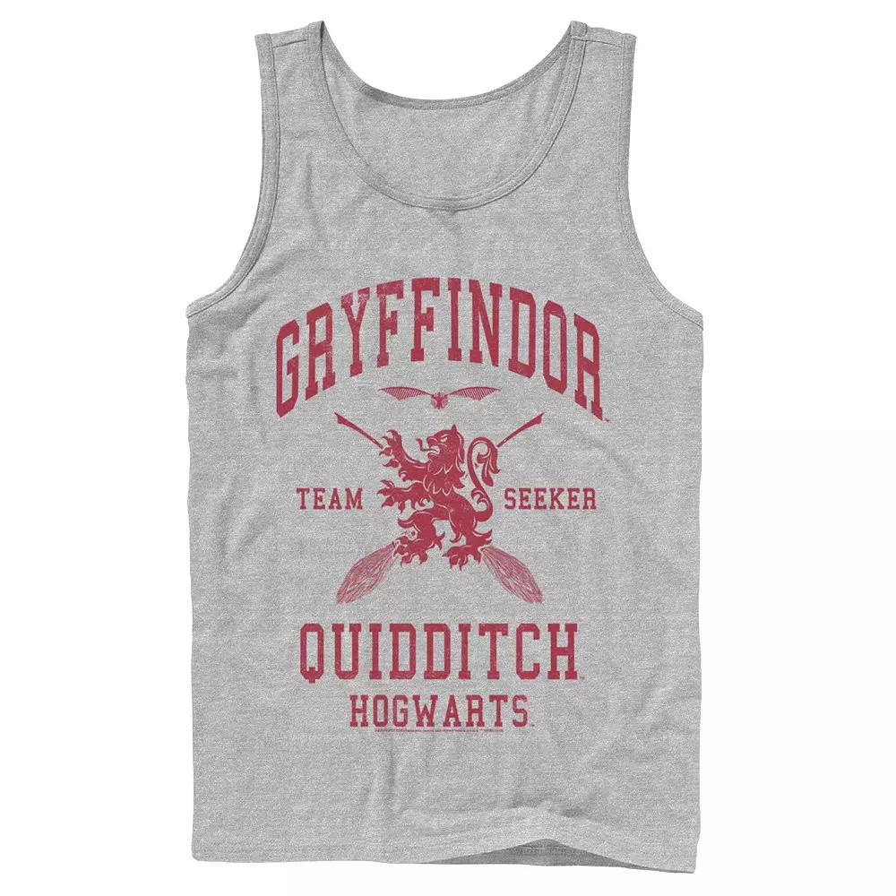 Men's Harry Potter Deathly Hallows 2 Gryffindor Quidditch Tank Top,  Product Image
