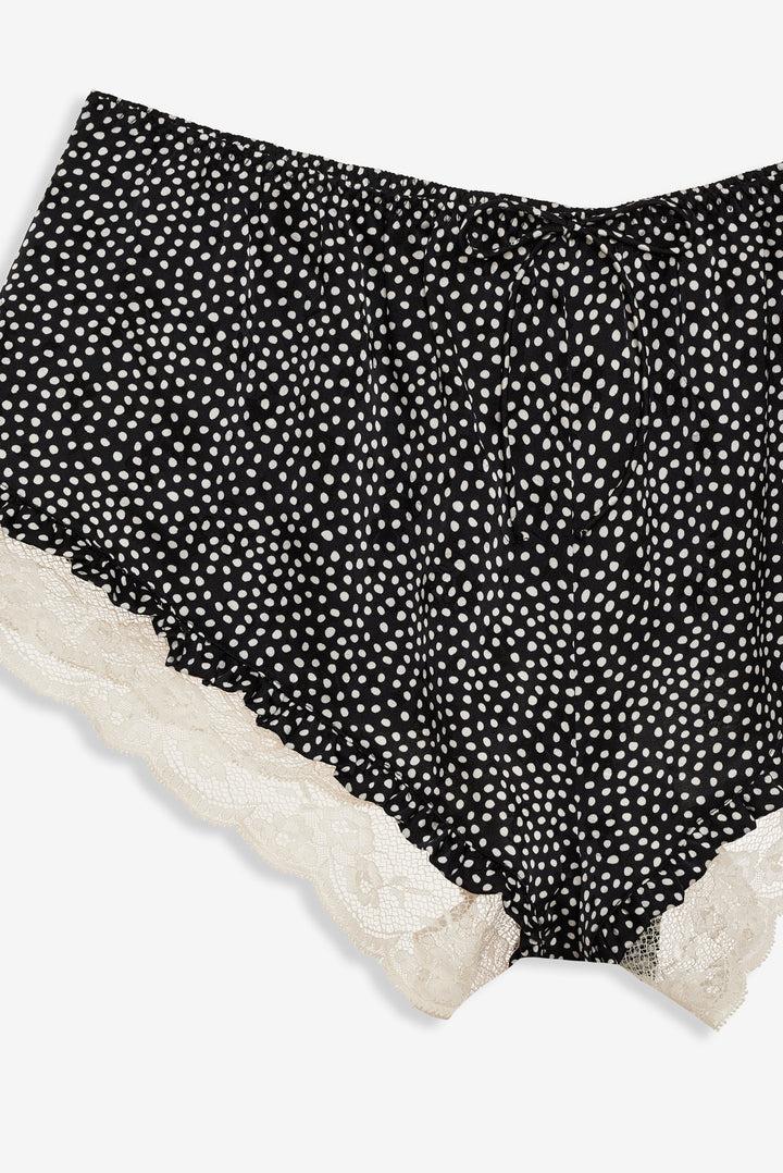 Evangeline Sleep Short — Black Product Image
