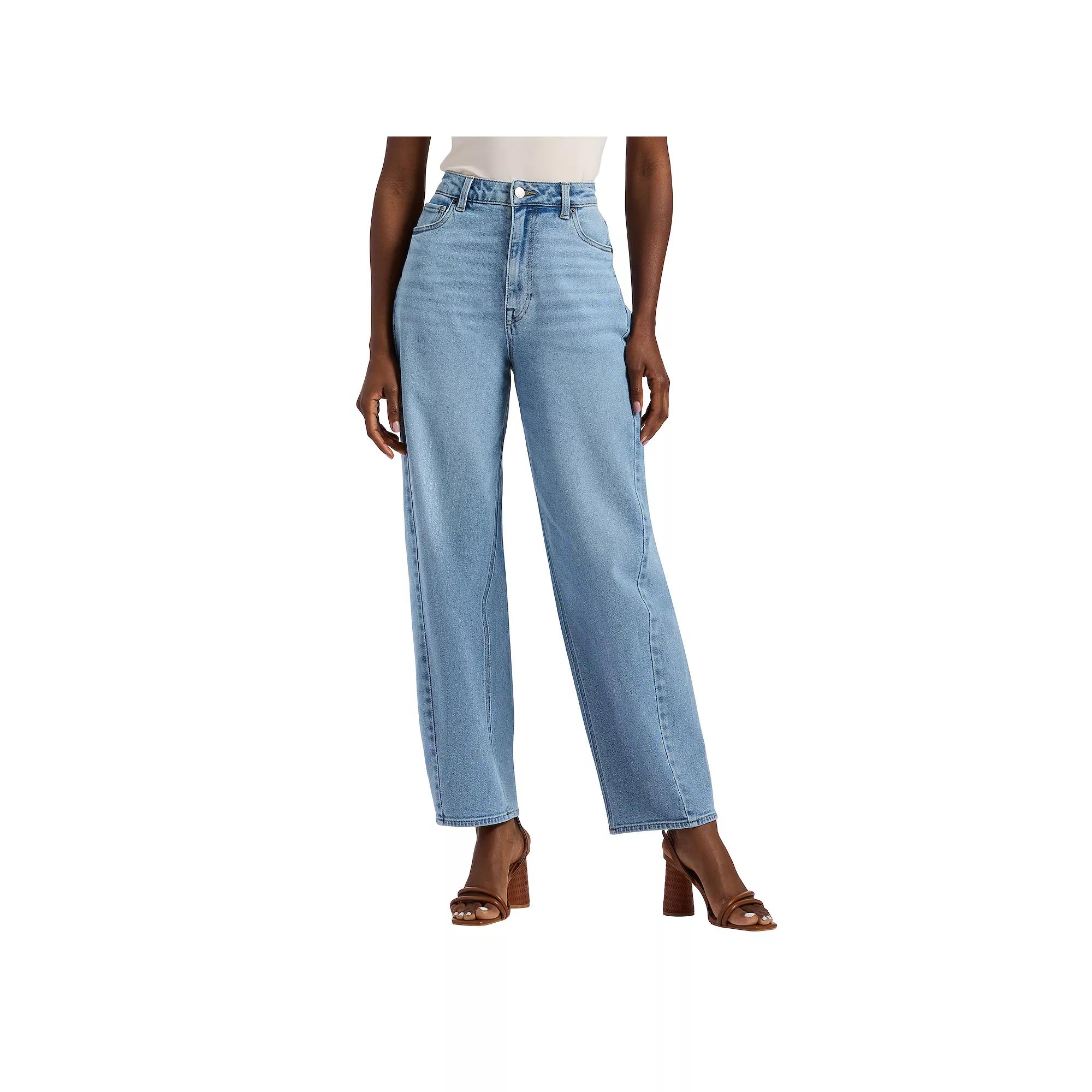 Women's Buffalo Jeans Barbara Barrel Leg Jeans, Size: 31, Vintage Blue Product Image