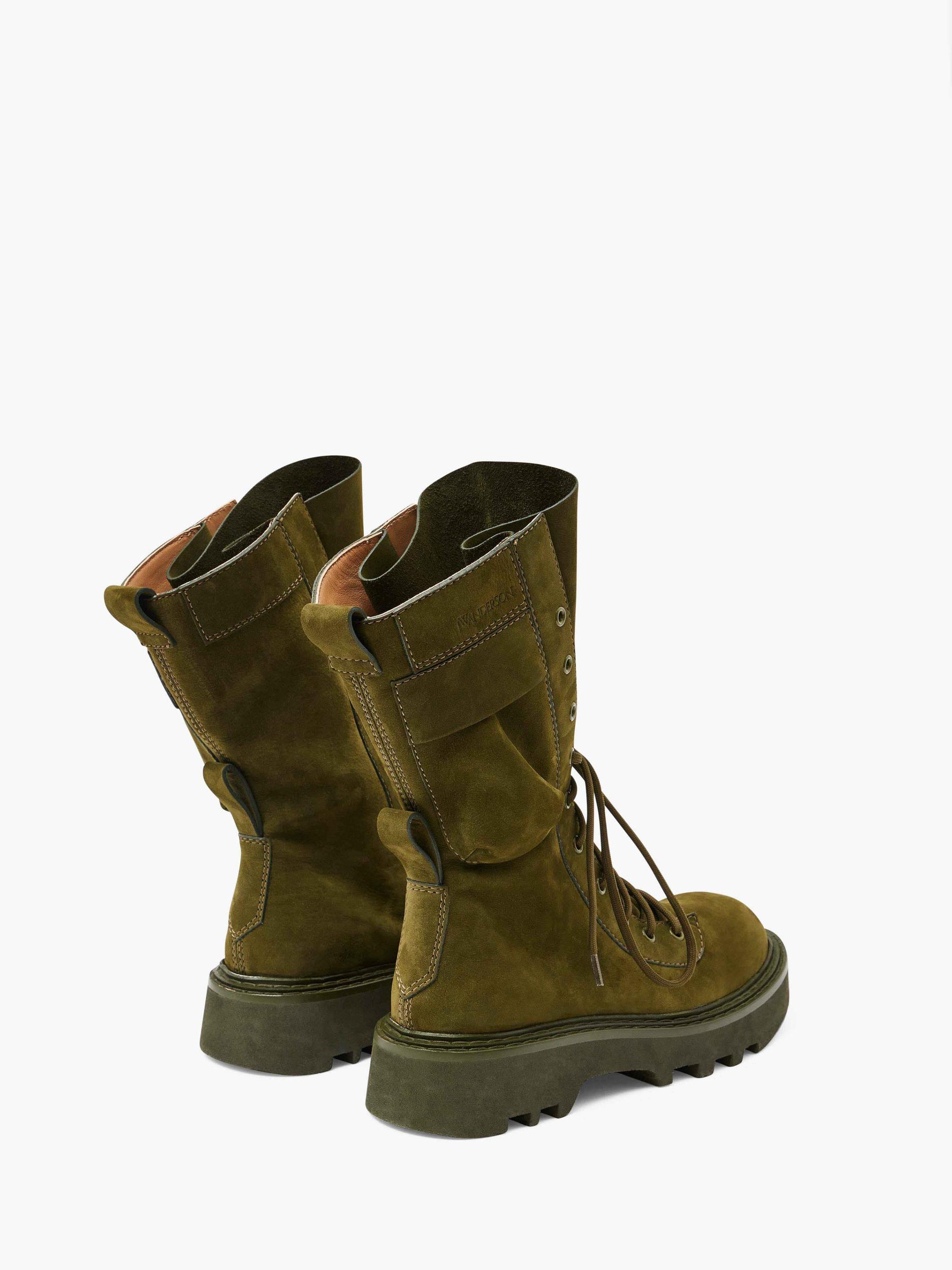 COMBAT LEATHER BOOTS Product Image