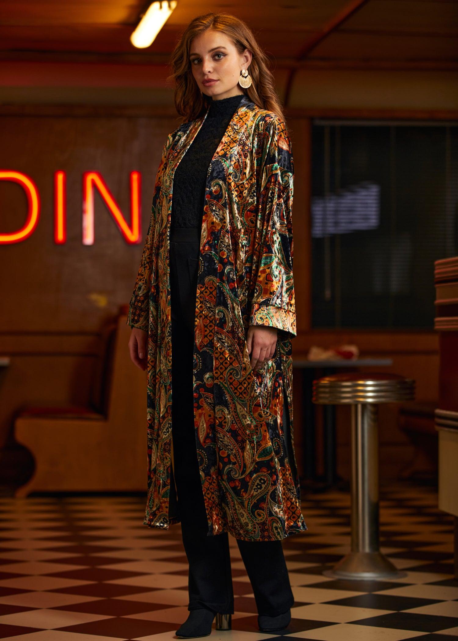 Old School Opulence Kimono Product Image