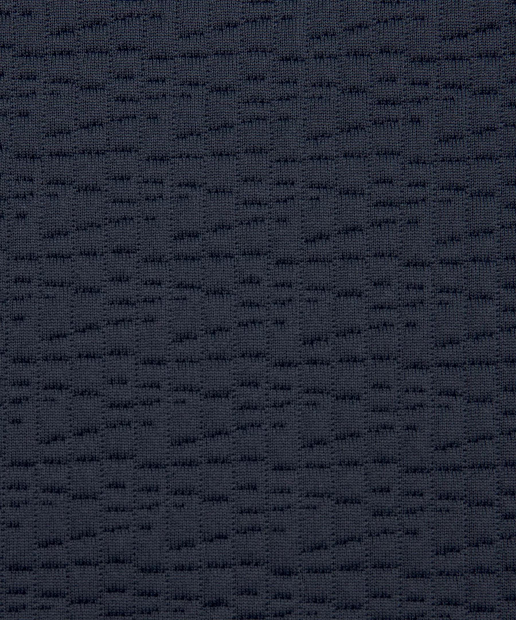 Textured Long-Sleeve Tennis Polo Shirt Product Image