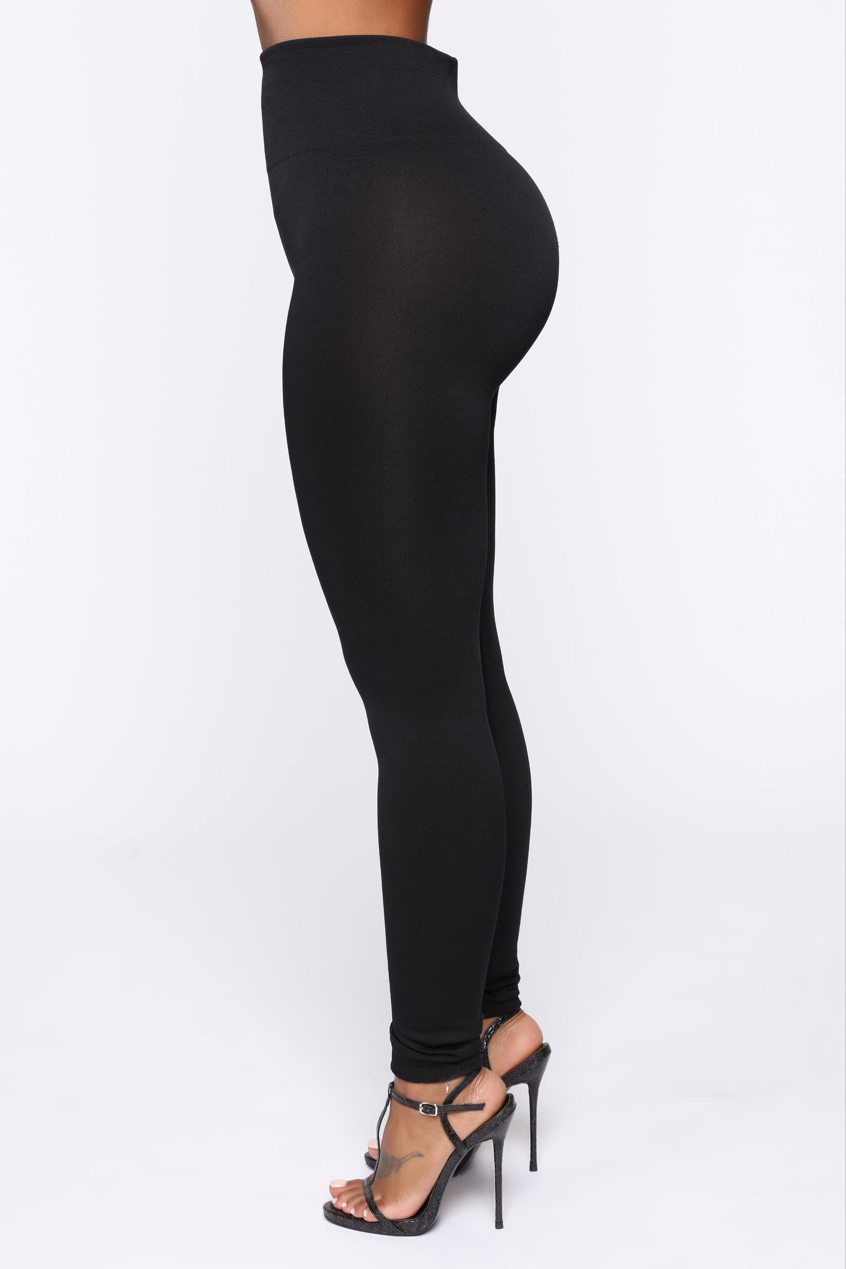 Smooth It Out High Rise Legging - Black Product Image