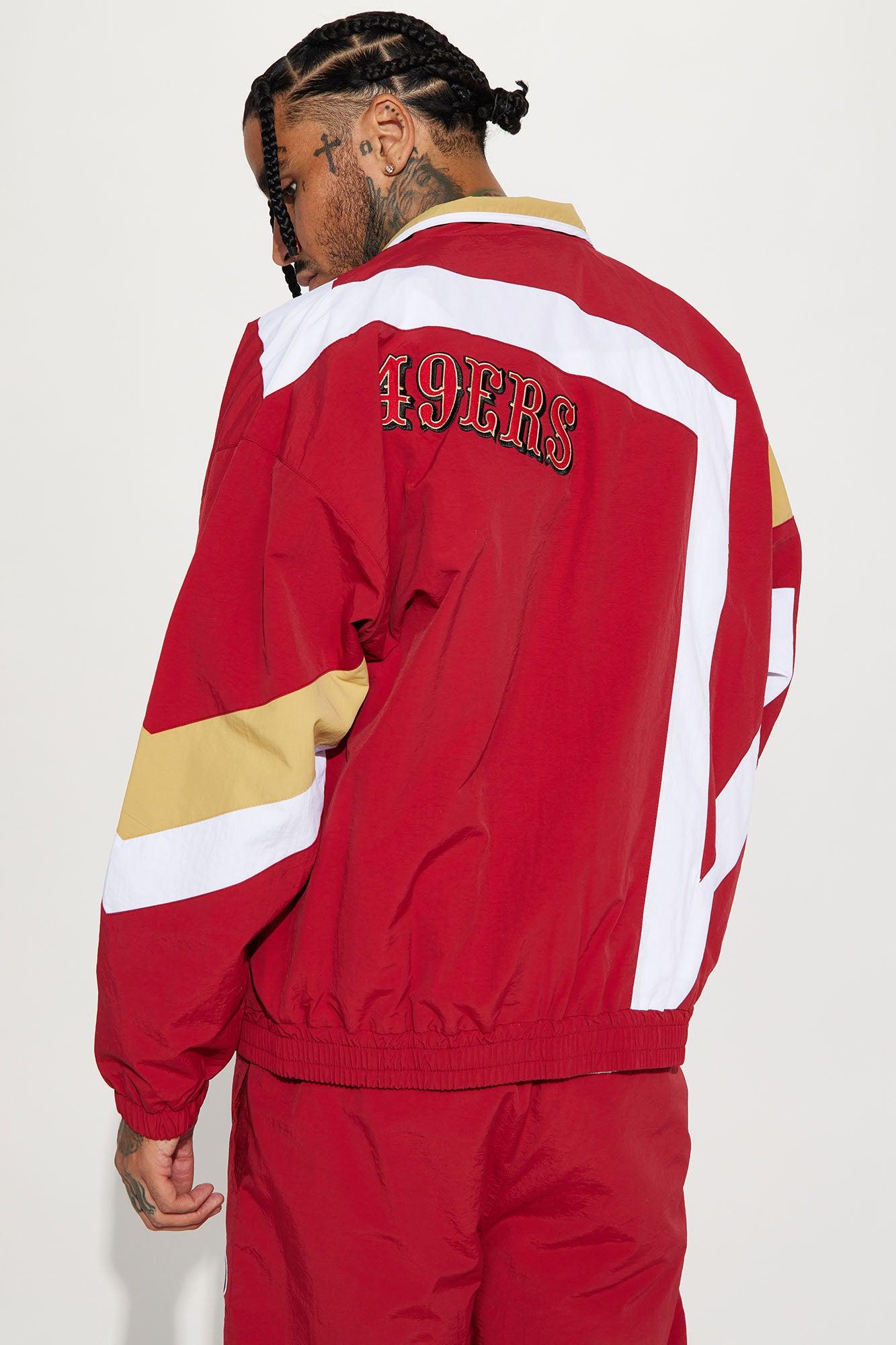 San Francisco 49ers Star Jacket - Red/combo Male Product Image