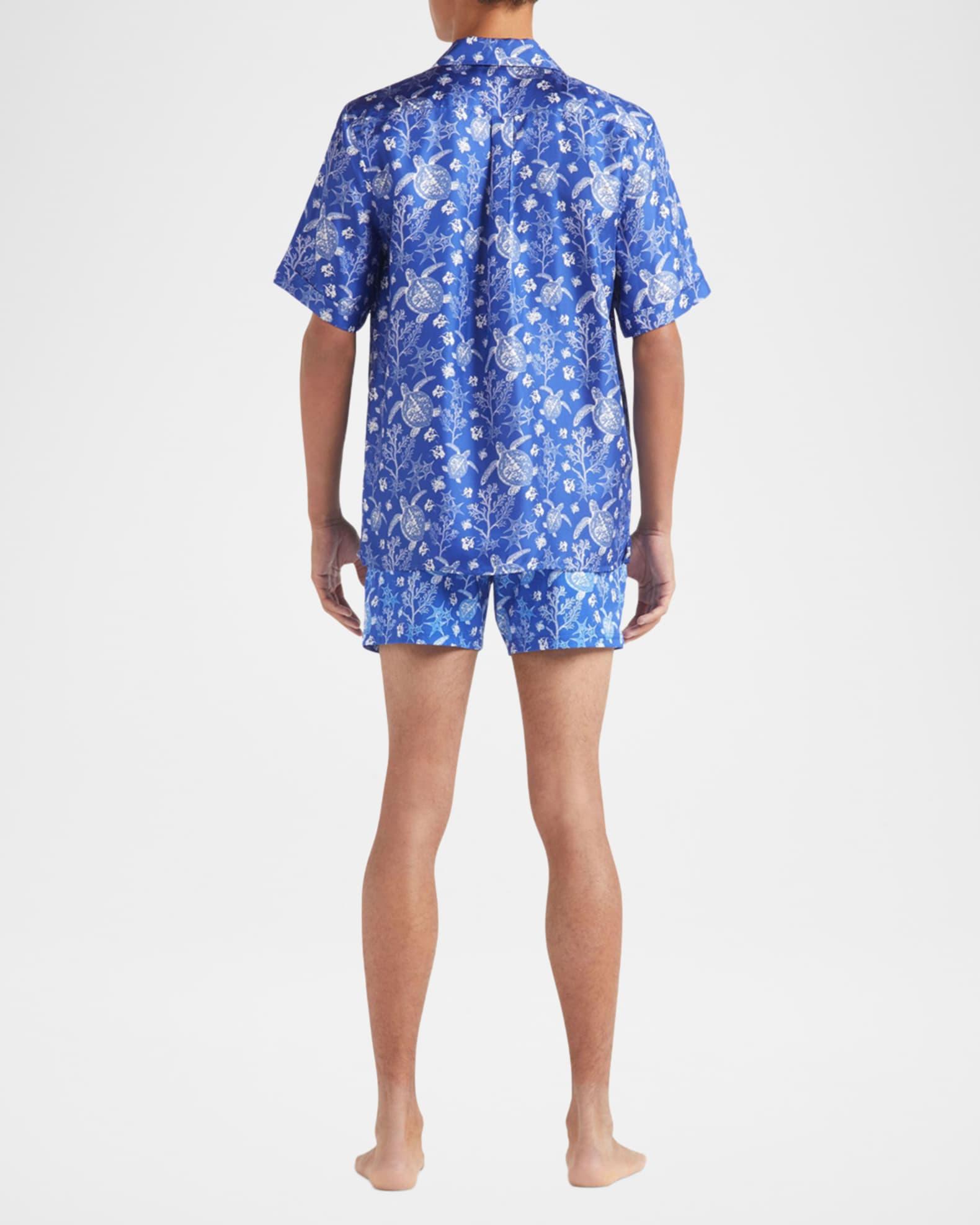 Men's Silk X-Ray Turtles Bowling Shirt  Product Image