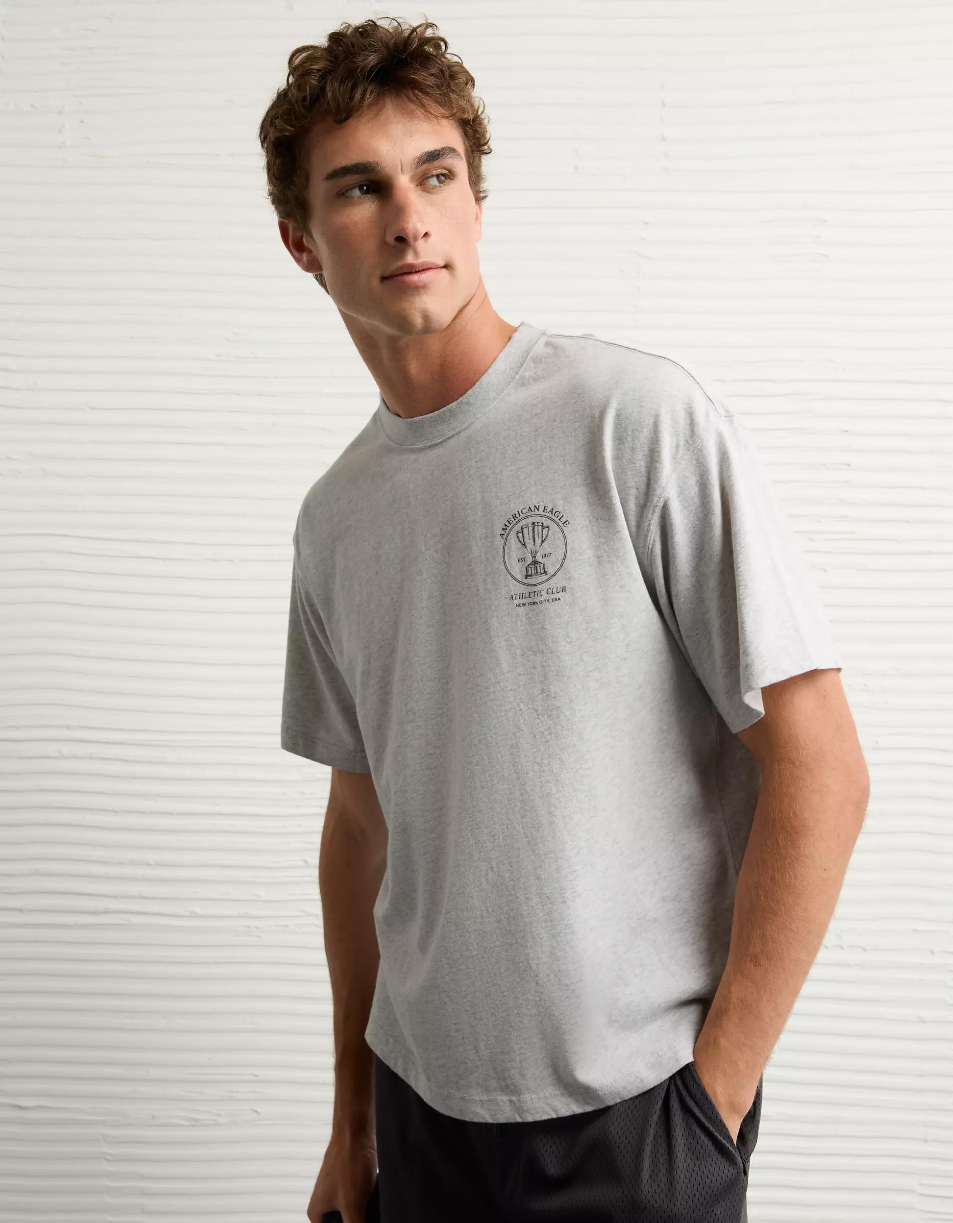 AE Boxy Logo Graphic T-Shirt Product Image