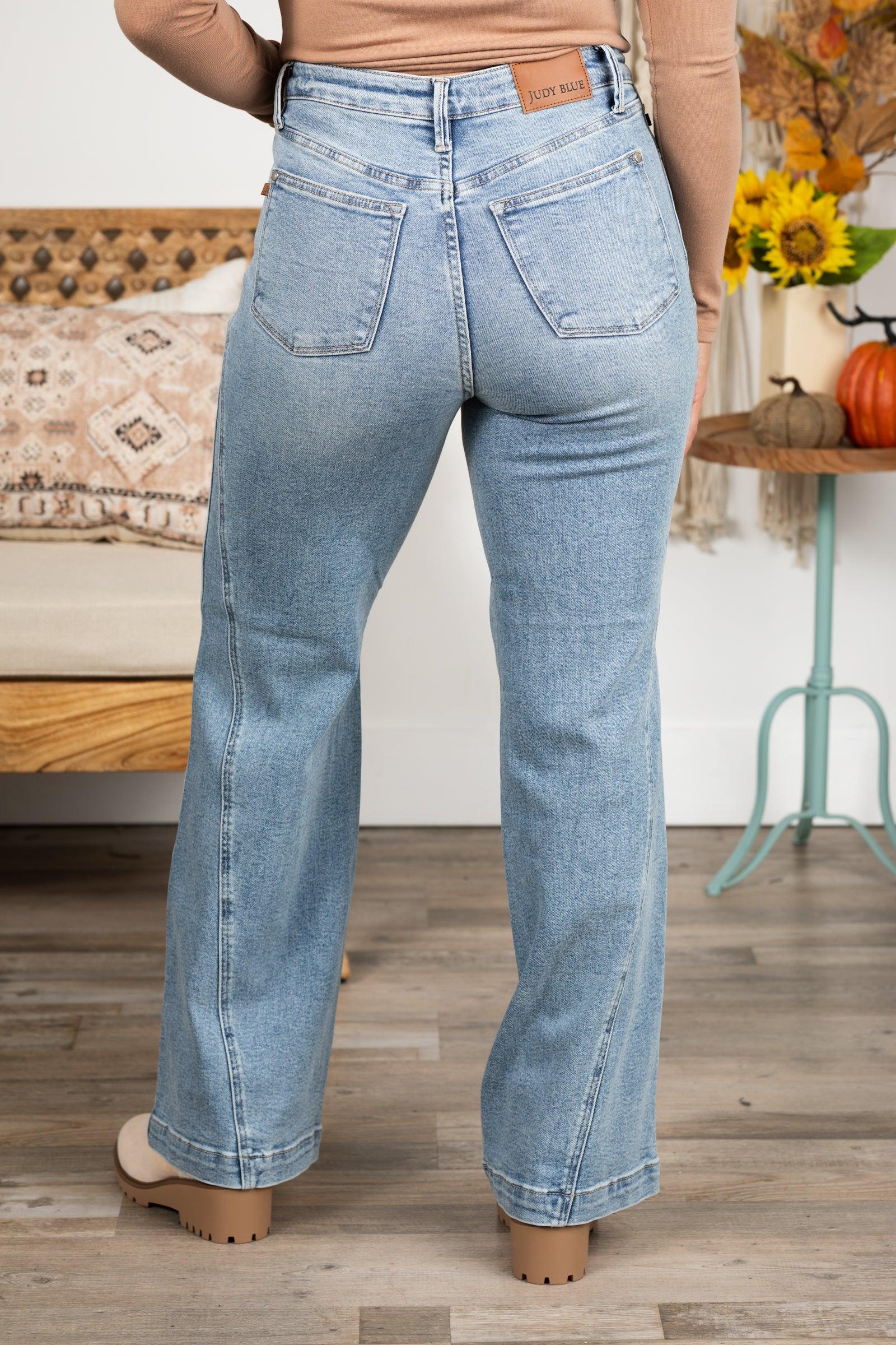 Judy Blue Side Seam Insert Detail Retro Jean Product Image